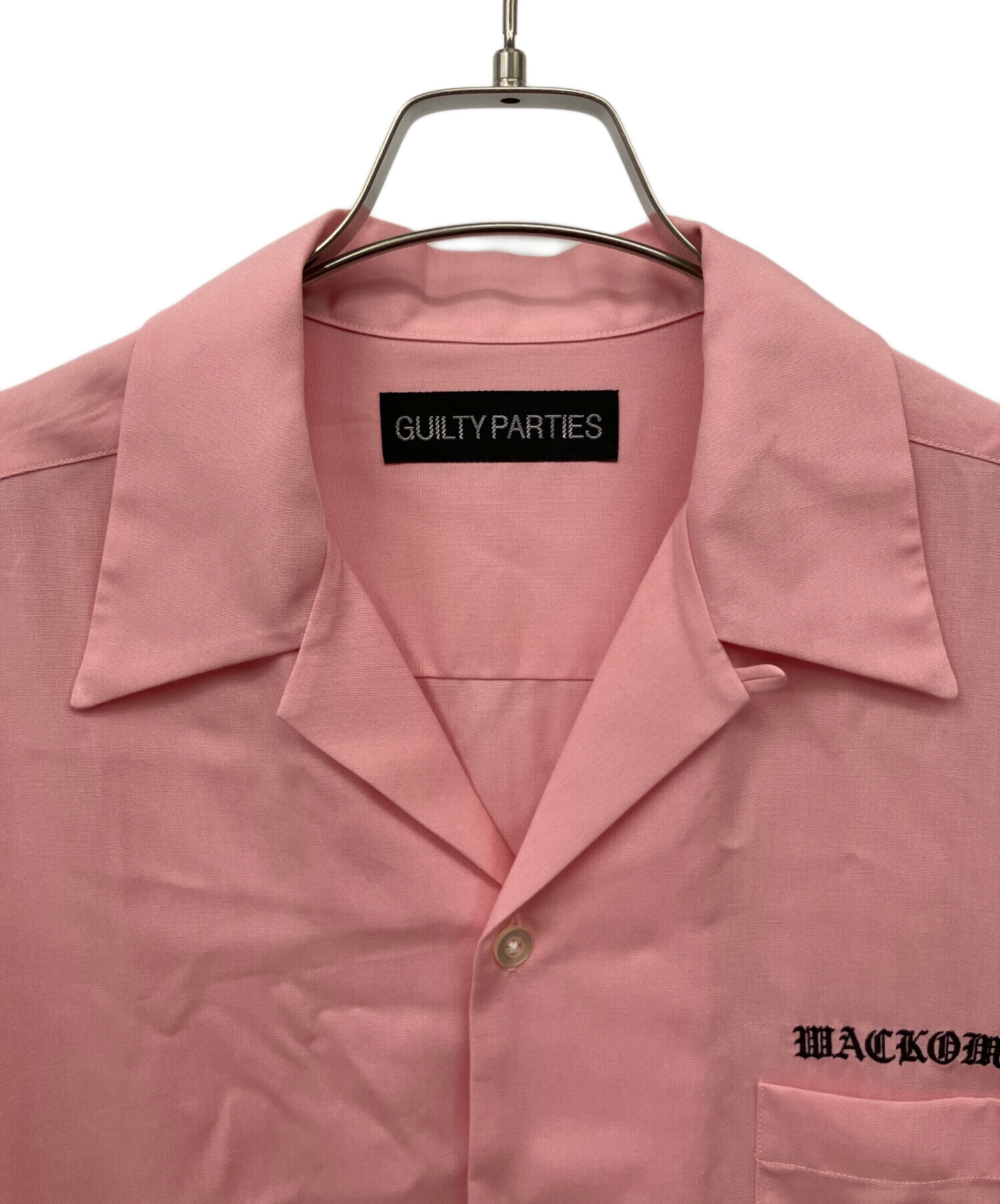 中古・古着通販】WACKO MARIA (ワコマリア) 長袖シャツ ピンク サイズ