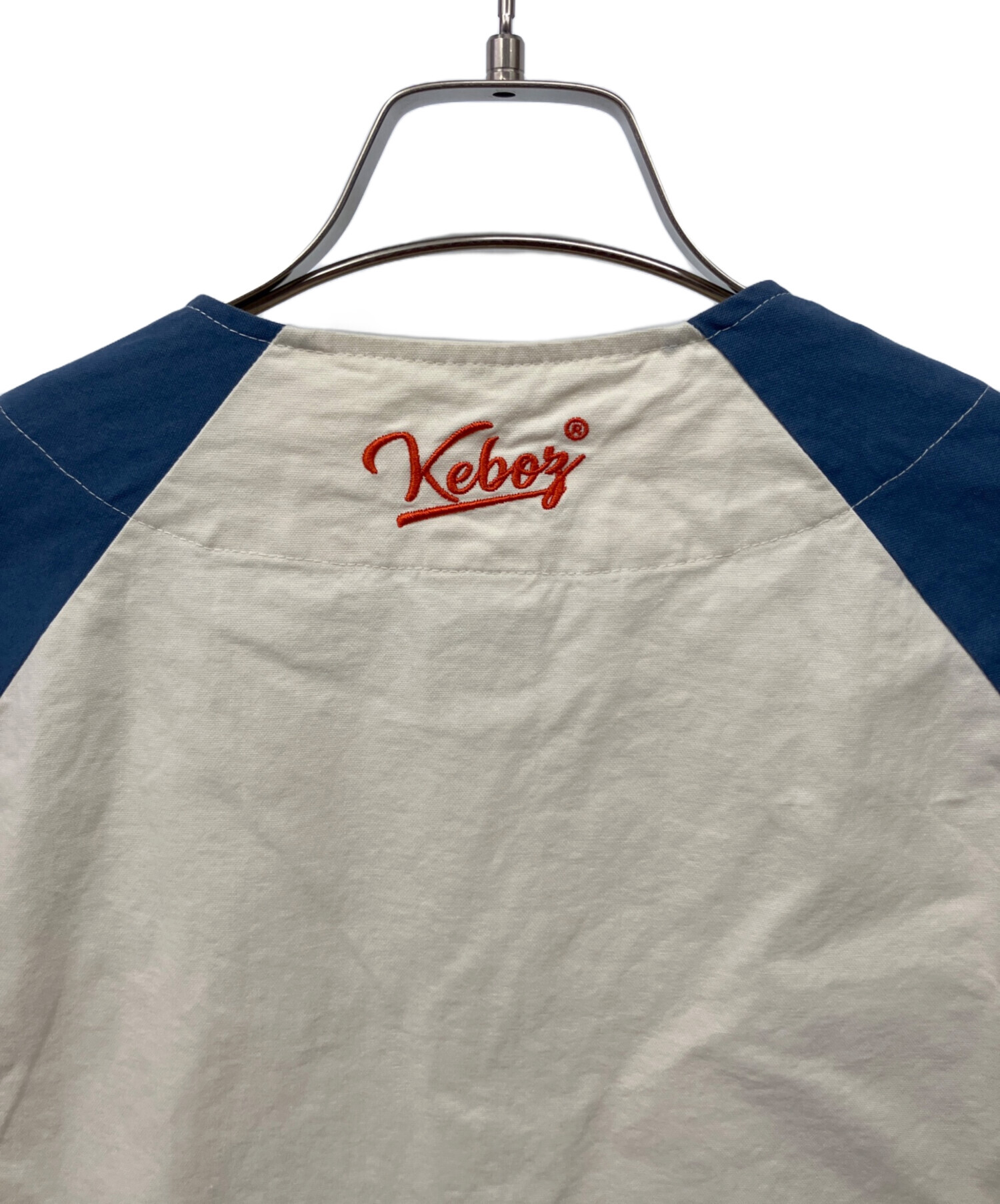 中古・古着通販】KEBOZ (ケボズ) ベースボールシャツ アイボリー
