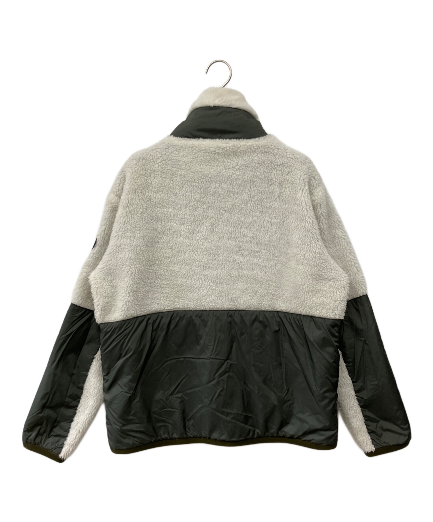 中古・古着通販】BALLY (バリー) ボア切替ジャケット オリーブ 