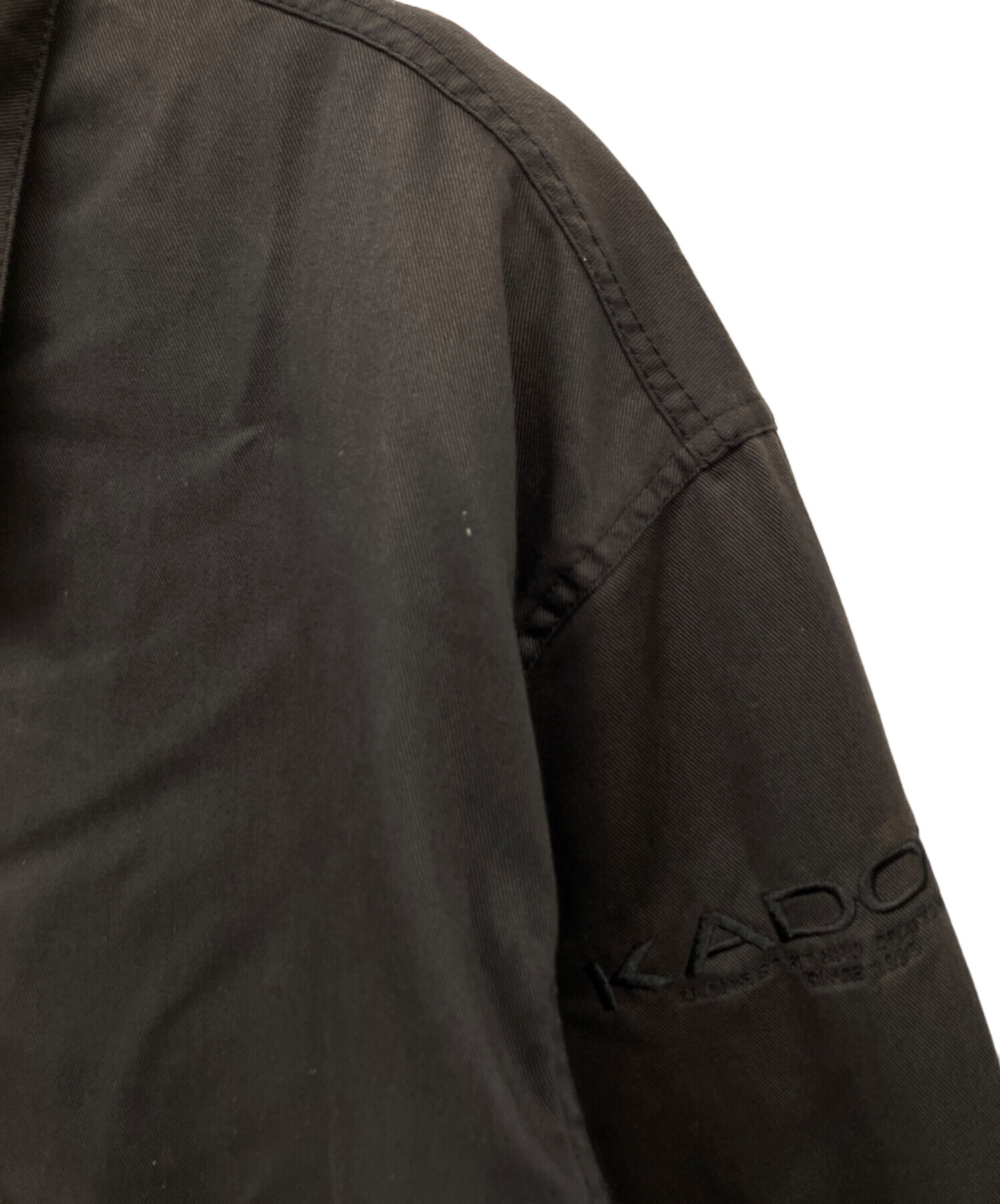 中古・古着通販】KADOYA (カドヤ) スイングトップ ダークブラウン