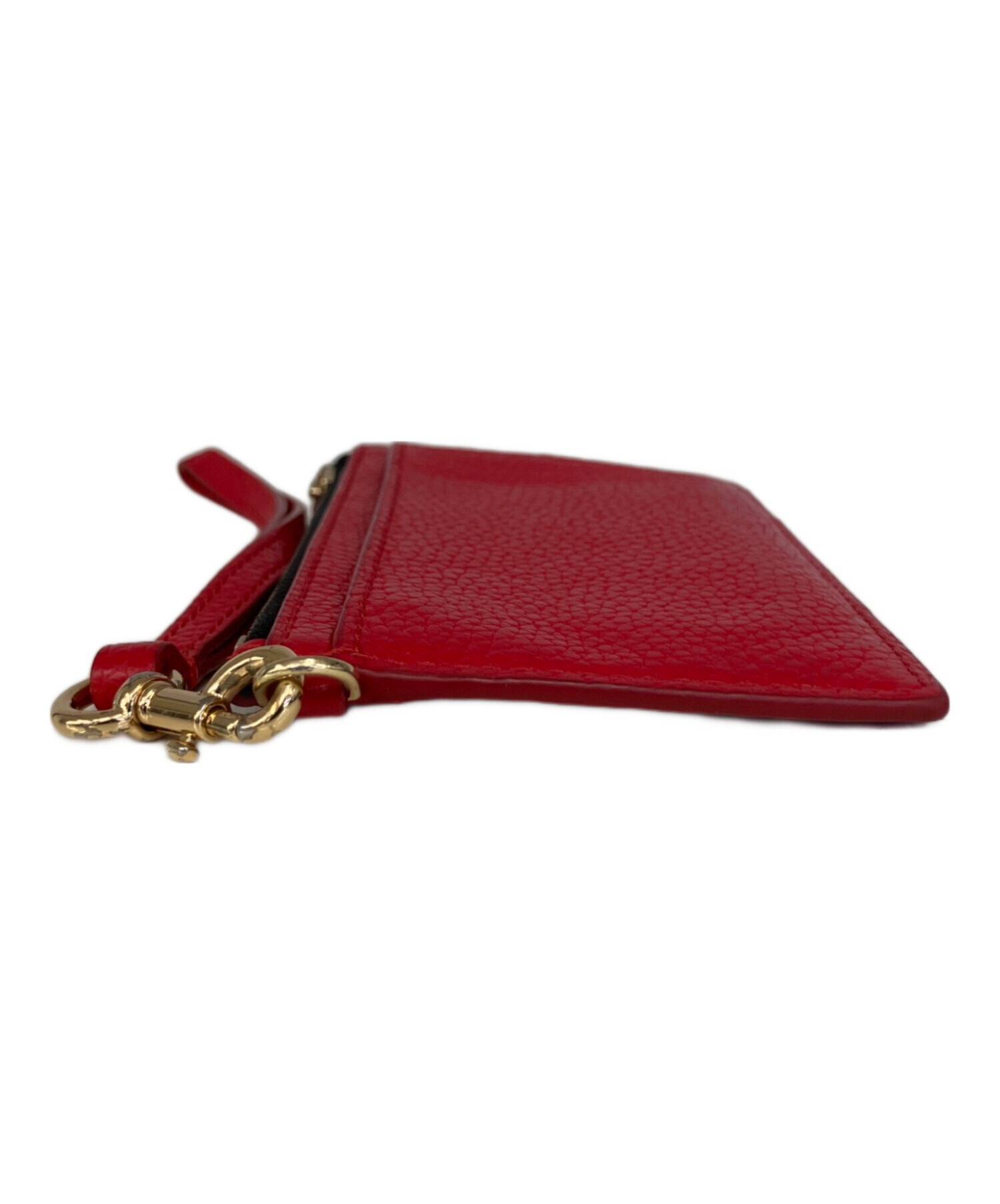 MARC JACOBS マークジェイコブス 財布・ケース  赤 【古着】【中古】【送料無料】 MARC JACOBS - MARC JACOBS(マークジェイコブス) 財布 レッド×ボルドー