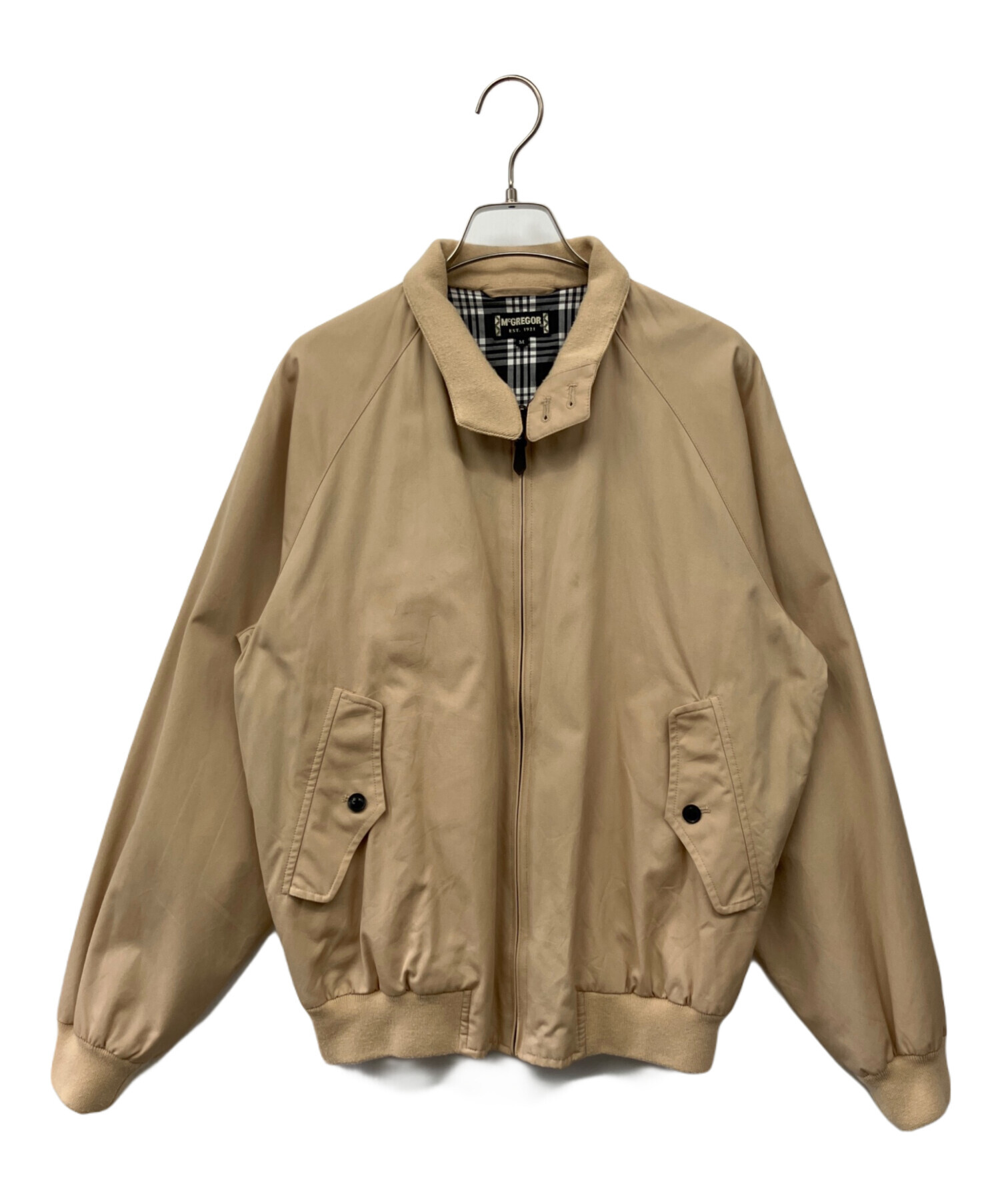 中古・古着通販】McGREGOR (マックレガー) スイングトップ ベージュ 