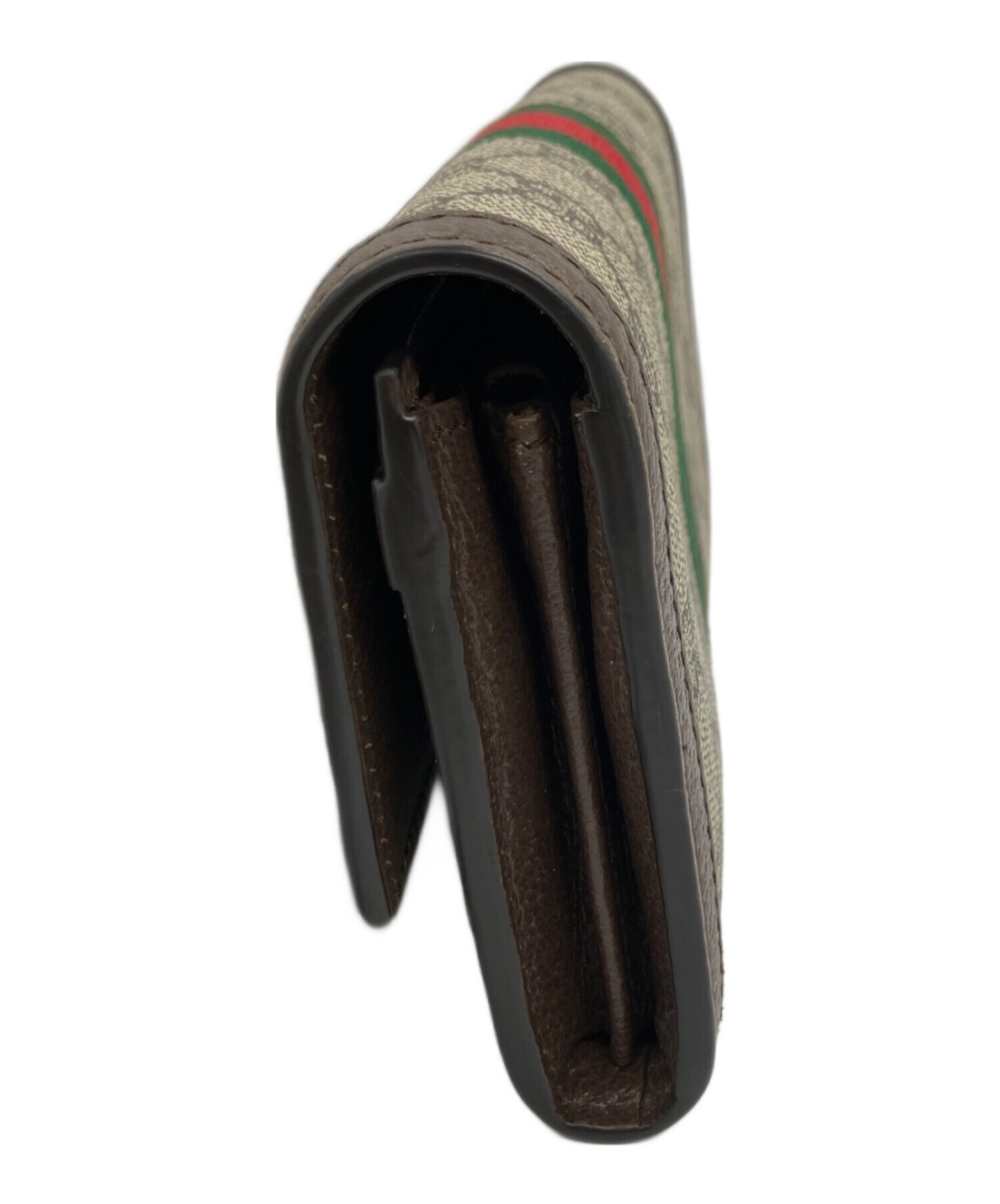 中古・古着通販】GUCCI (グッチ) 長財布 ブラウン｜ブランド・古着通販