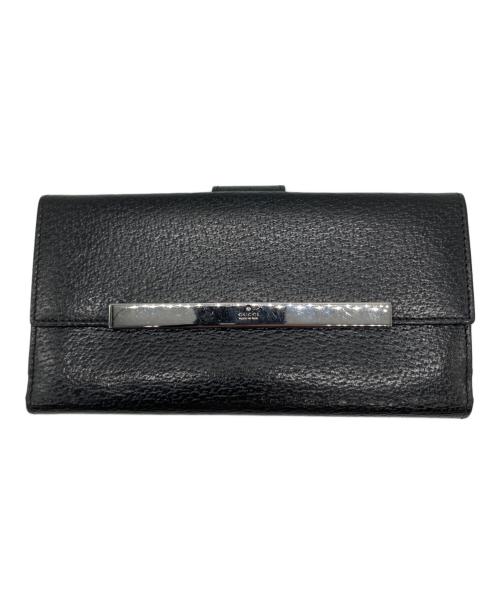 中古・古着通販】GUCCI (グッチ) 長財布 ブラック｜ブランド・古着通販