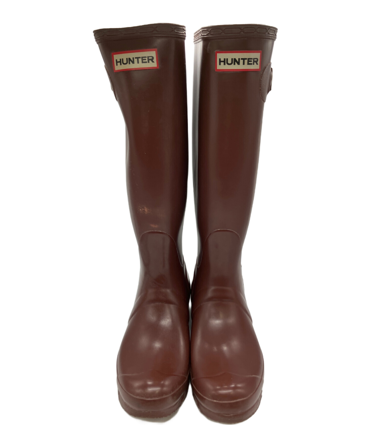 中古・古着通販】HUNTER (ハンター) ラバーブーツ ブラウン サイズ