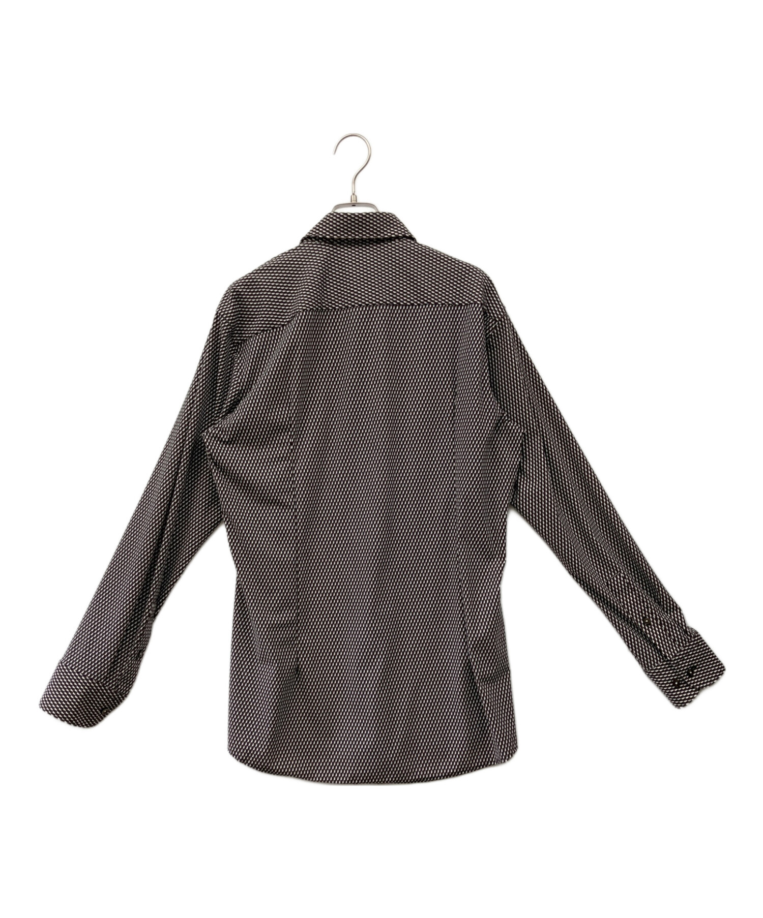 中古・古着通販】HUGO BOSS (ヒューゴ ボス) 長袖シャツ ブラウン