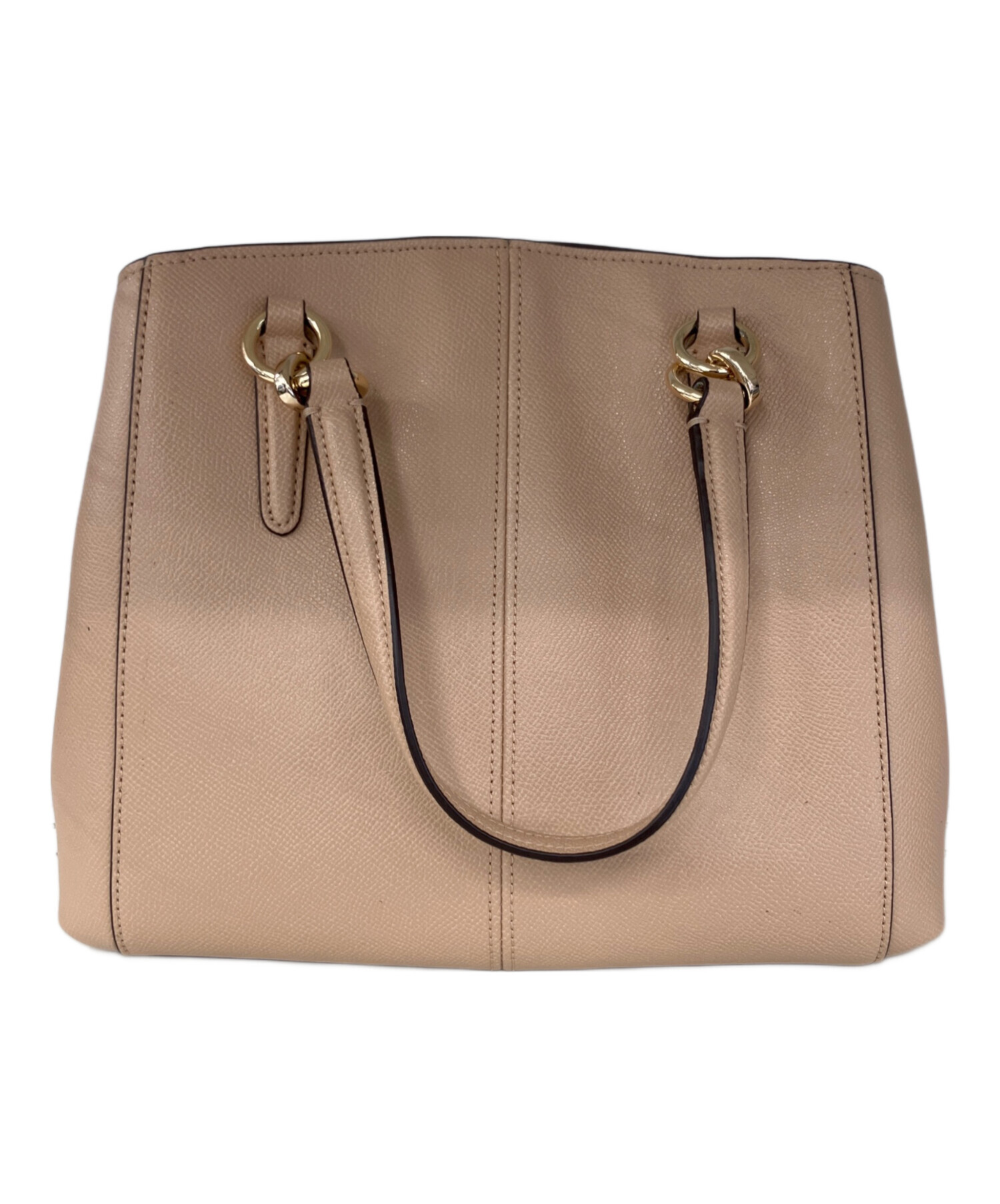 Coach 中型ハンドバッグ ベージュ/ブラウン 2点セット 中古・古着通販】COACH (コーチ) ハンドバッグ｜ブランド・古着通販