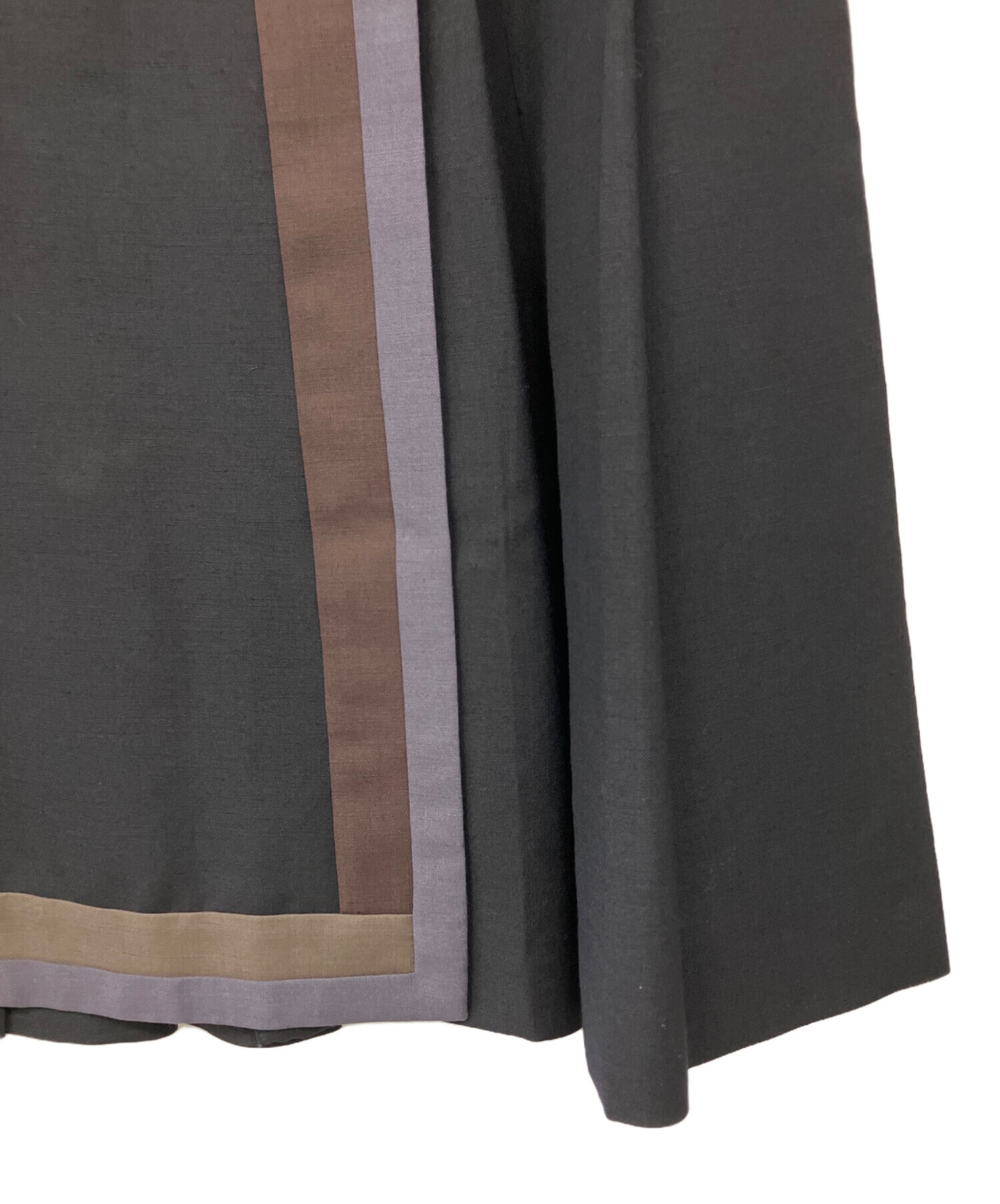 中古・古着通販】PRADA (プラダ) ロングスカート ネイビー サイズ:38