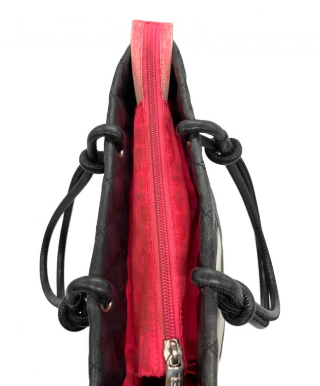 中古・古着通販】CHANEL (シャネル) ハンドバッグ ブラック｜ブランド