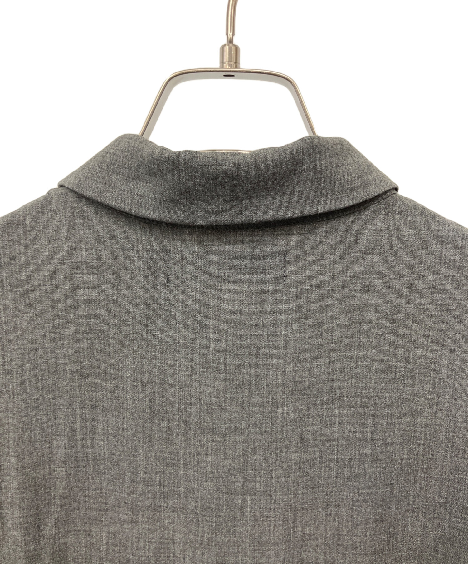 中古・古着通販】FRED PERRY (フレッドペリー) 長袖ワンピース グレー