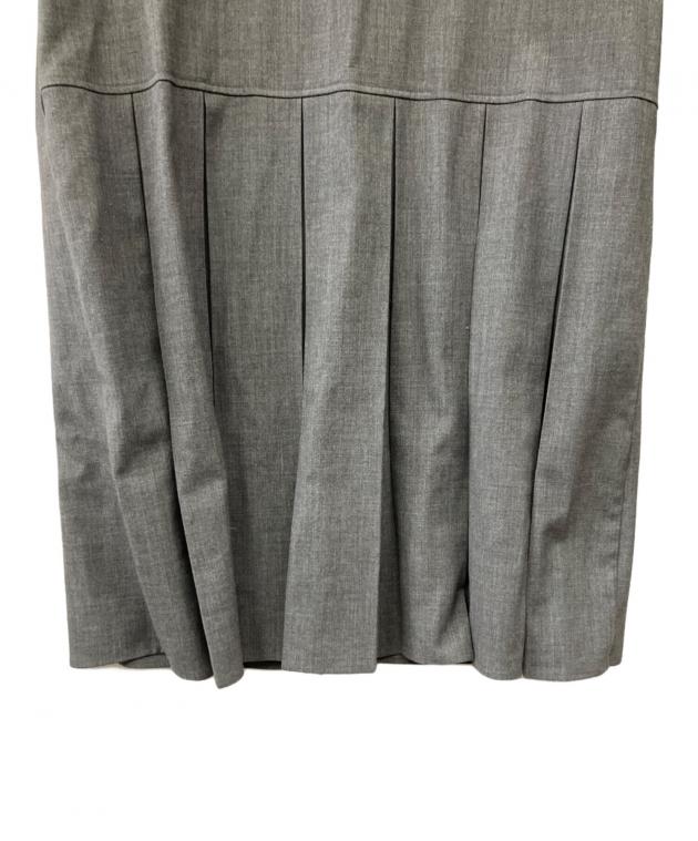 中古・古着通販】FRED PERRY (フレッドペリー) 長袖ワンピース グレー