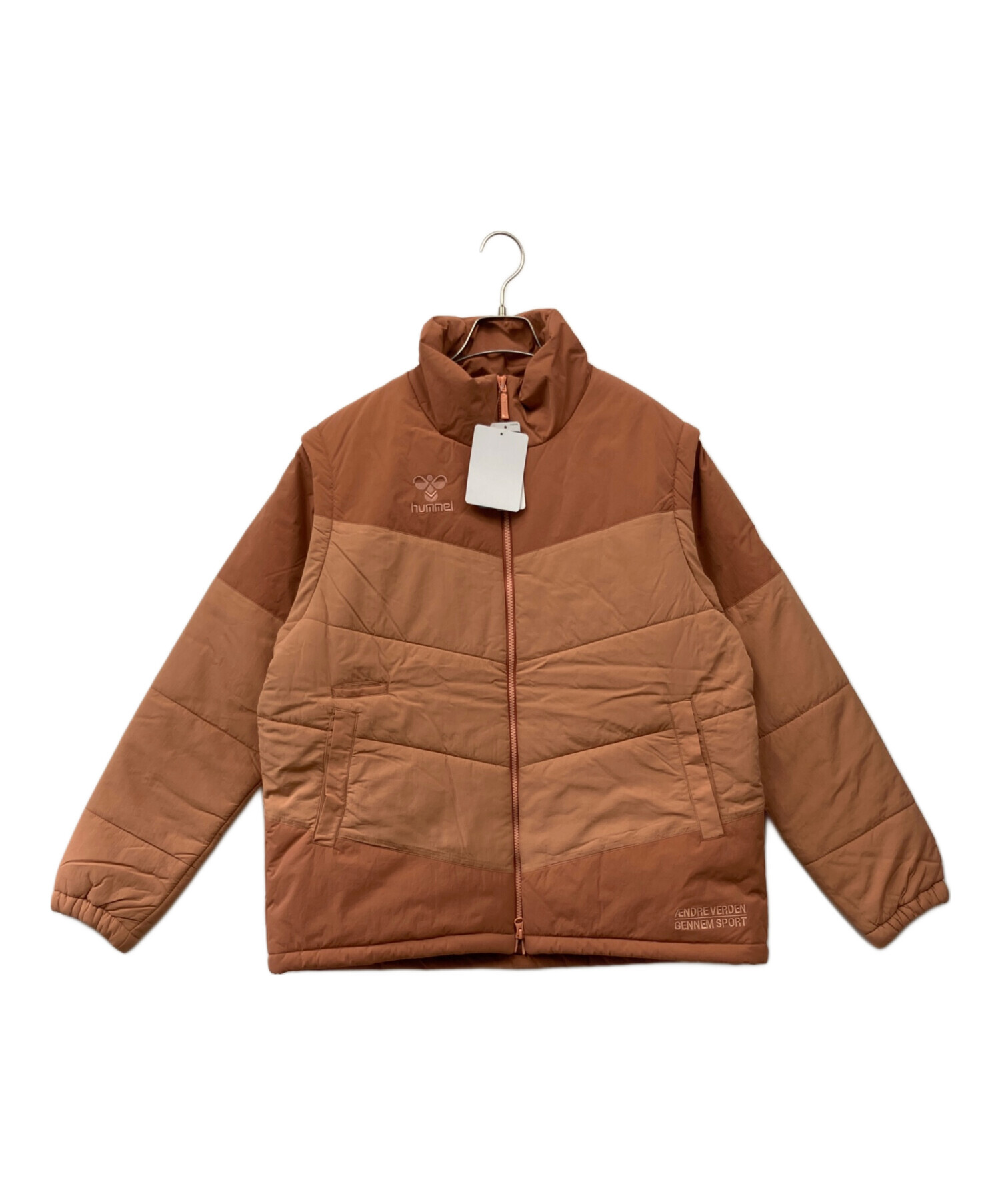 中古・古着通販】hummel (ヒュンメル) 中綿ジャケット ブラウン サイズ
