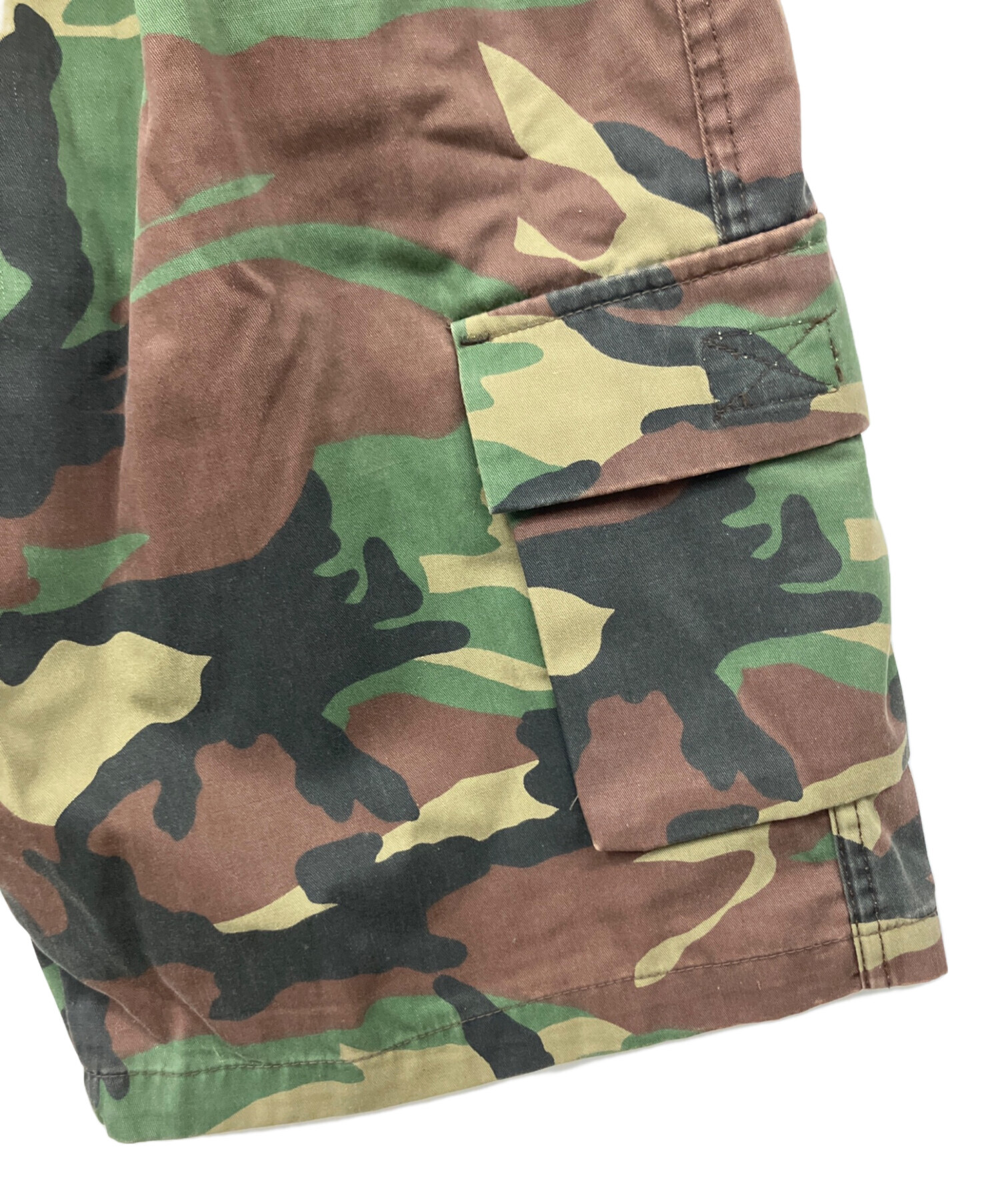 中古・古着通販】stussy (ステューシー) ハーフカーゴパンツ オリーブ