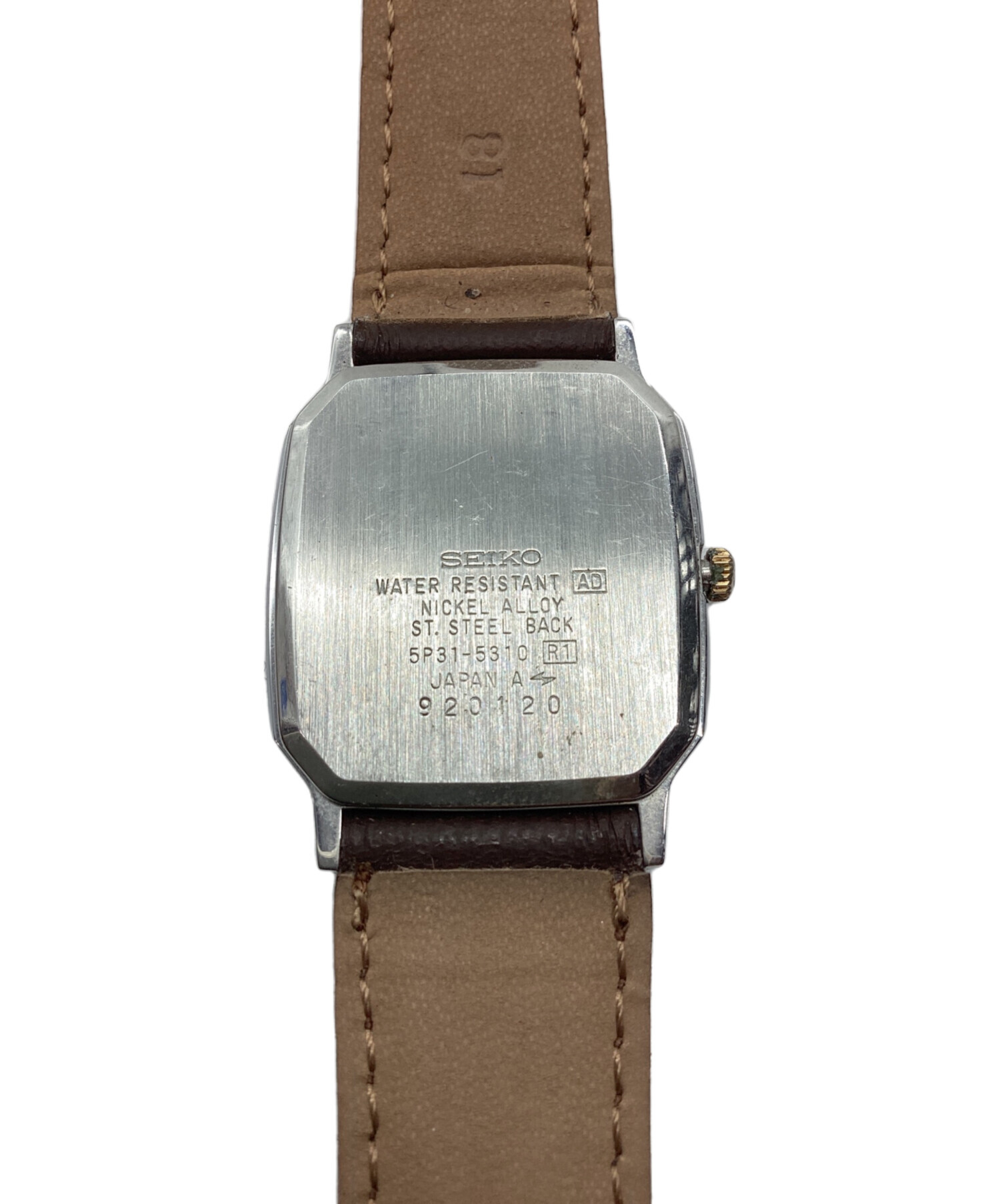 中古・古着通販】SEIKO (セイコー) 腕時計 ブラウン｜ブランド・古着 