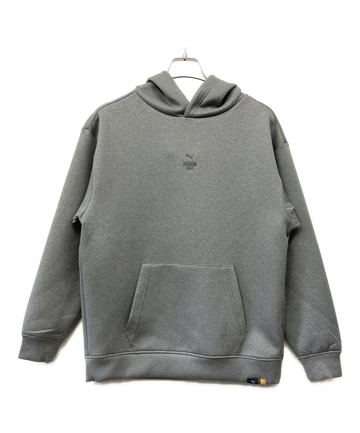 中古・古着通販】PUMA (プーマ) プルオーバーパーカー ライトグレー 