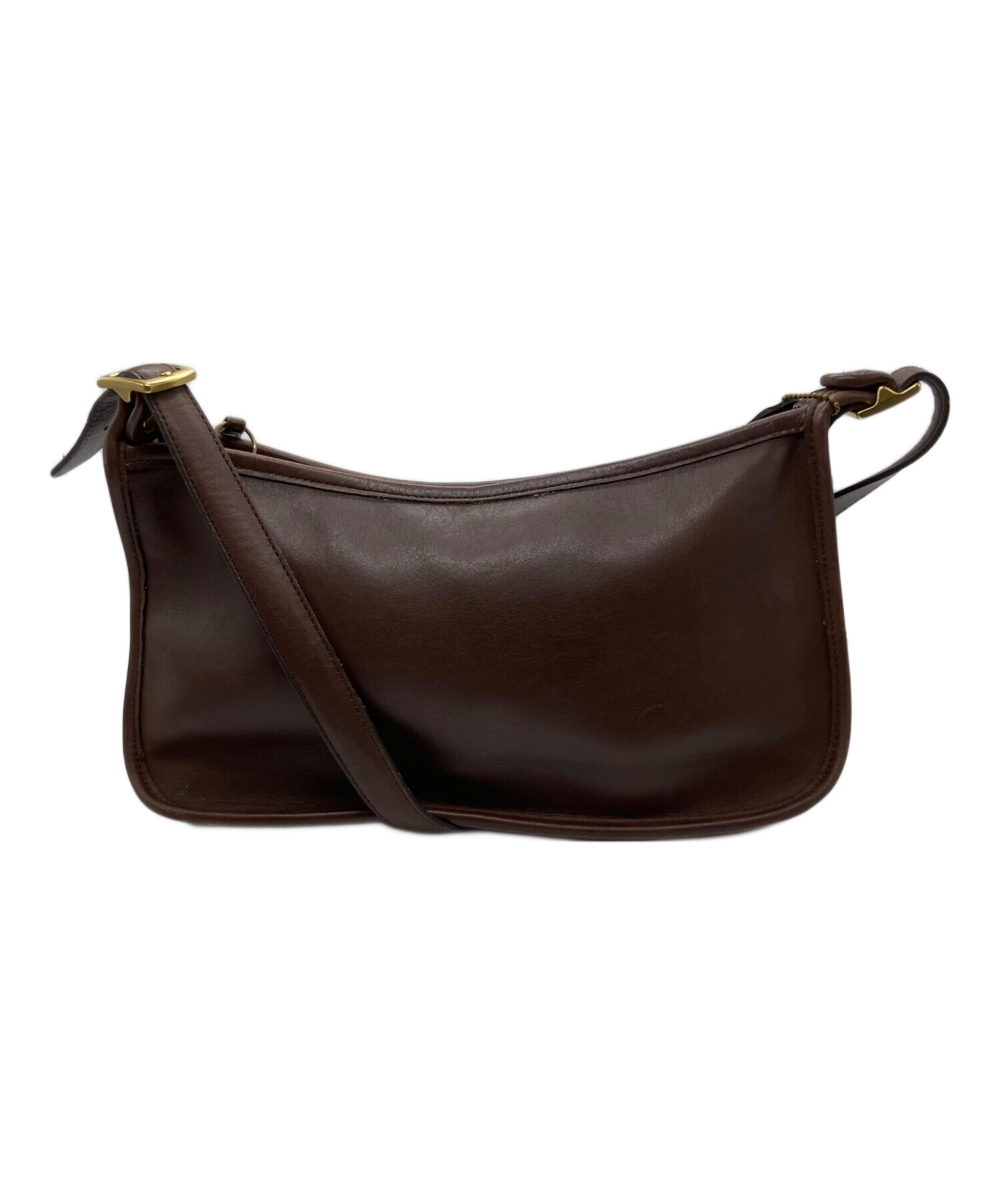 Coach ブラウン ショルダーバッグ 中古・古着通販】COACH (コーチ) ショルダーバッグ ブラウン｜ブランド