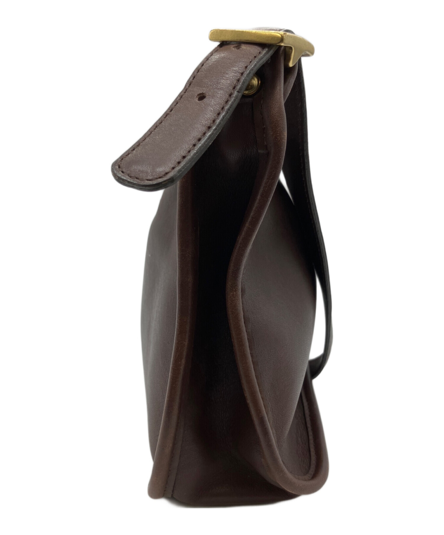 中古・古着通販】COACH (コーチ) ショルダーバッグ ブラウン｜ブランド