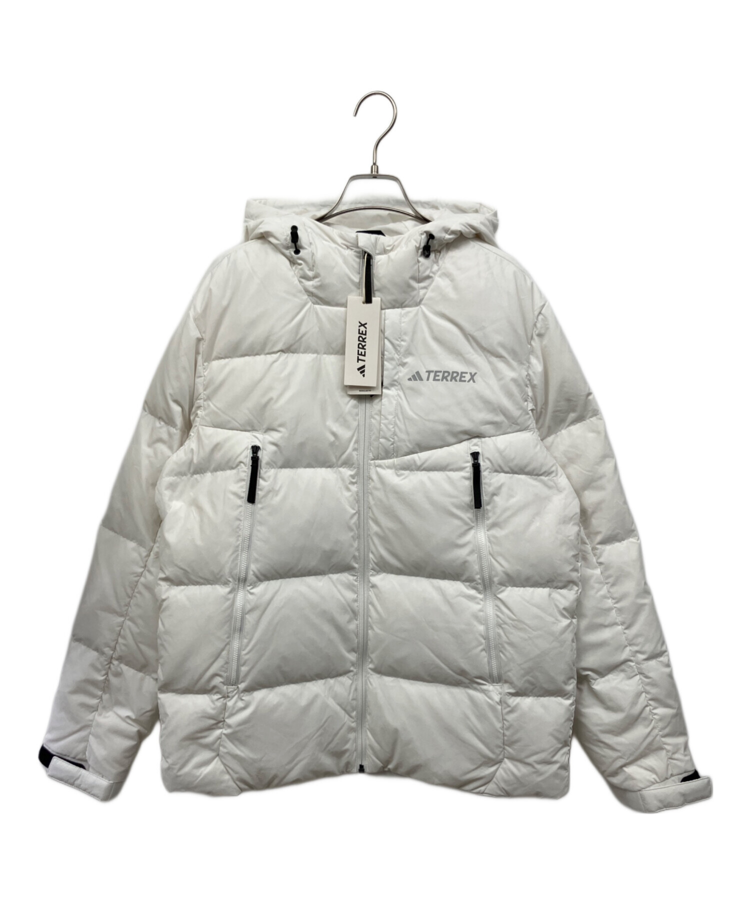 中古・古着通販】adidas (アディダス) ダウンジャケット ホワイト