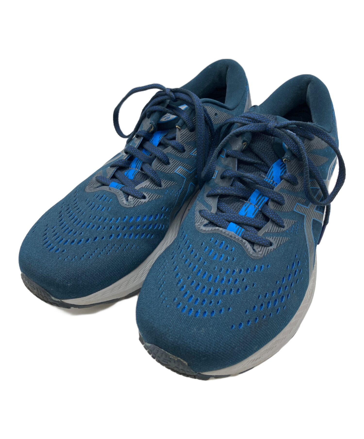 中古・古着通販】asics (アシックス) ゲルカヤノ ネイビー サイズ:28cm