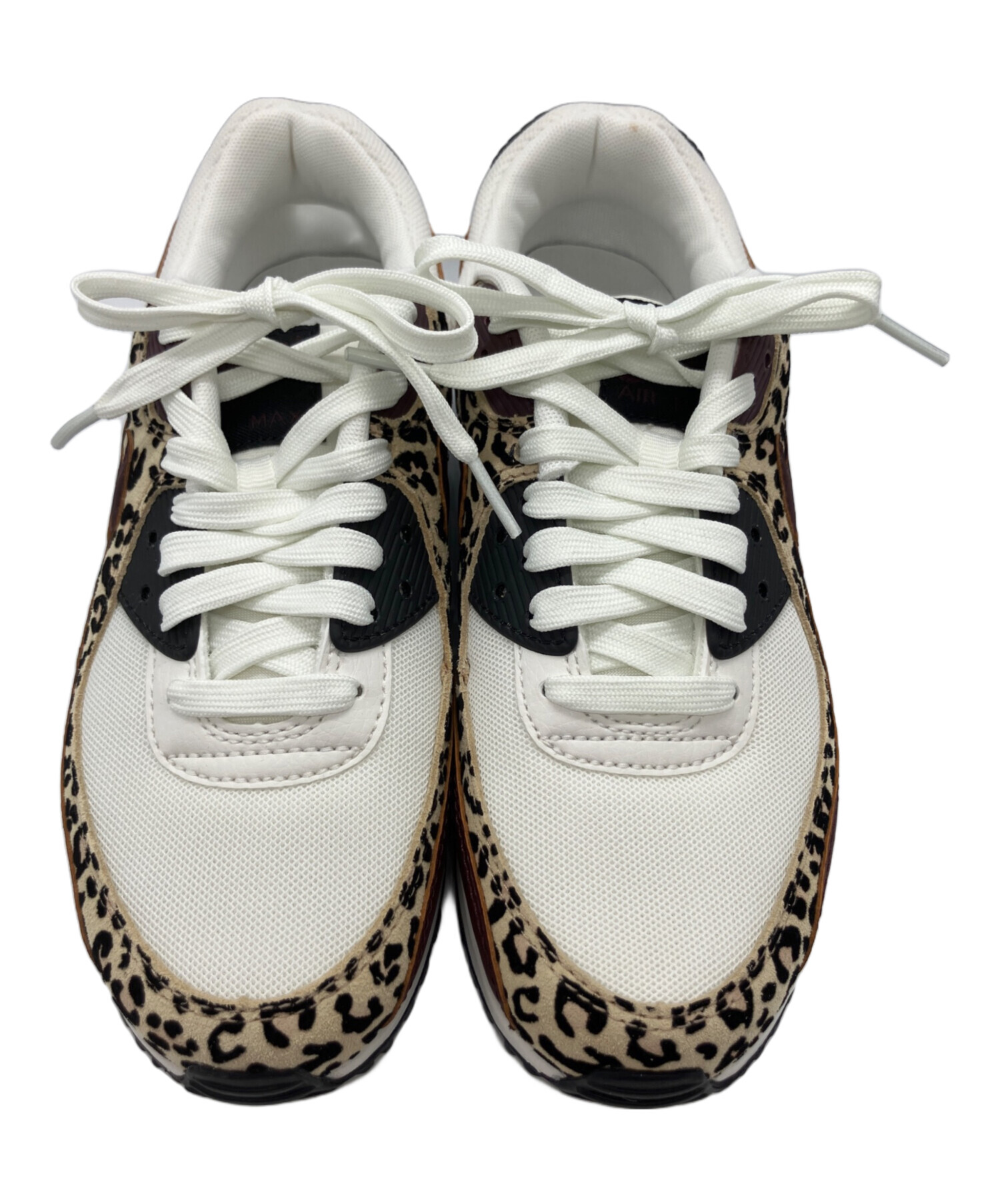 中古・古着通販】NIKE (ナイキ) スニーカー ブラウン×ホワイト サイズ 