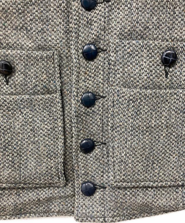中古・古着通販】Harris Tweed (ハリスツイード) ベスト ライトグレー