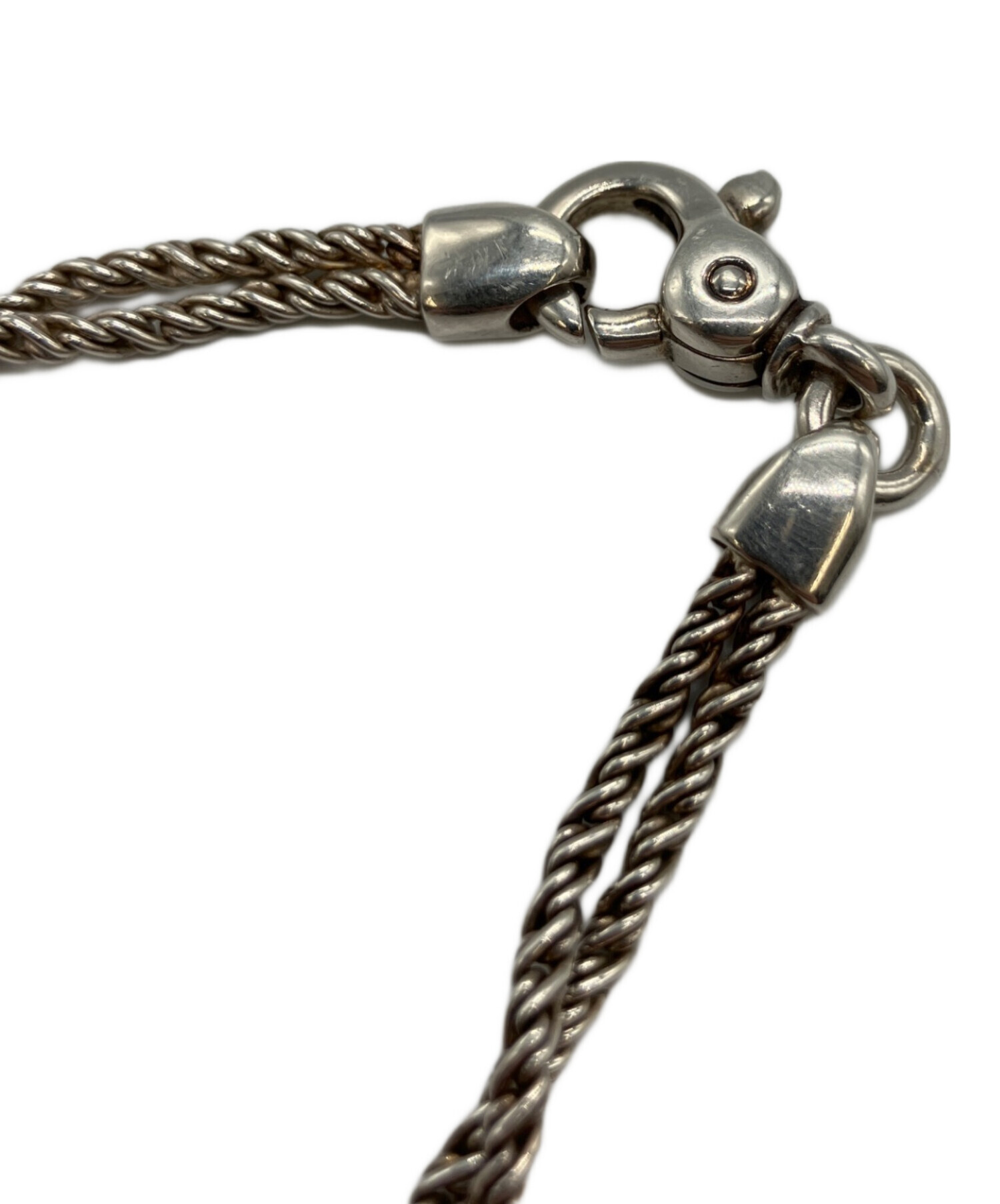 中古・古着通販】Tiffany & Co. (ティファニー) シルバーブレスレット