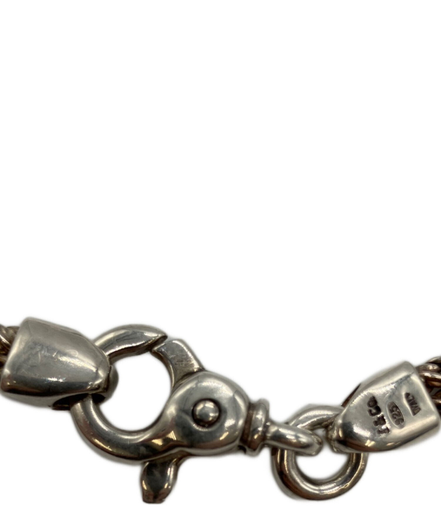中古・古着通販】Tiffany & Co. (ティファニー) シルバーブレスレット