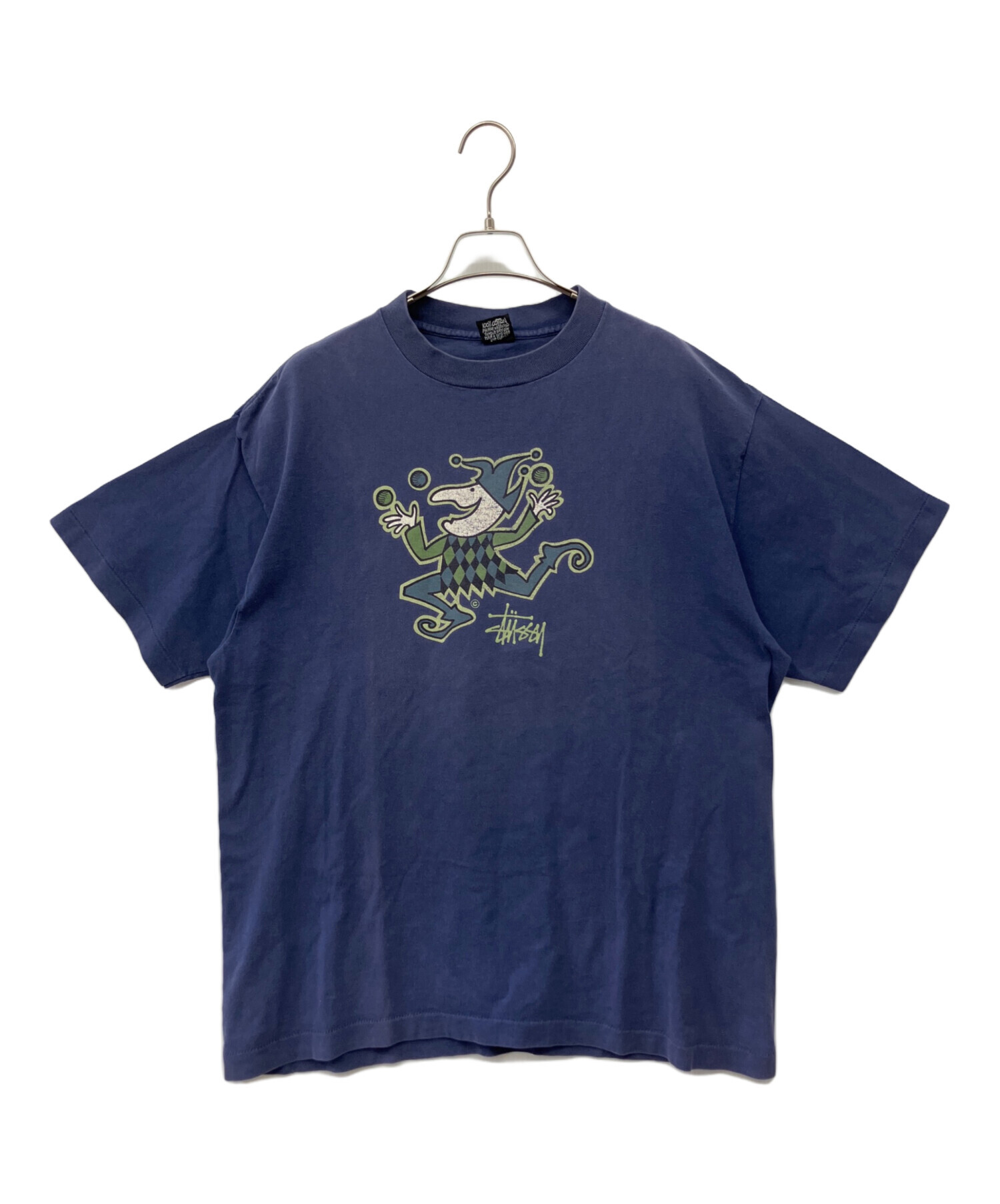 中古・古着通販】stussy (ステューシー) 半袖Tシャツ ブルー サイズ:XL 