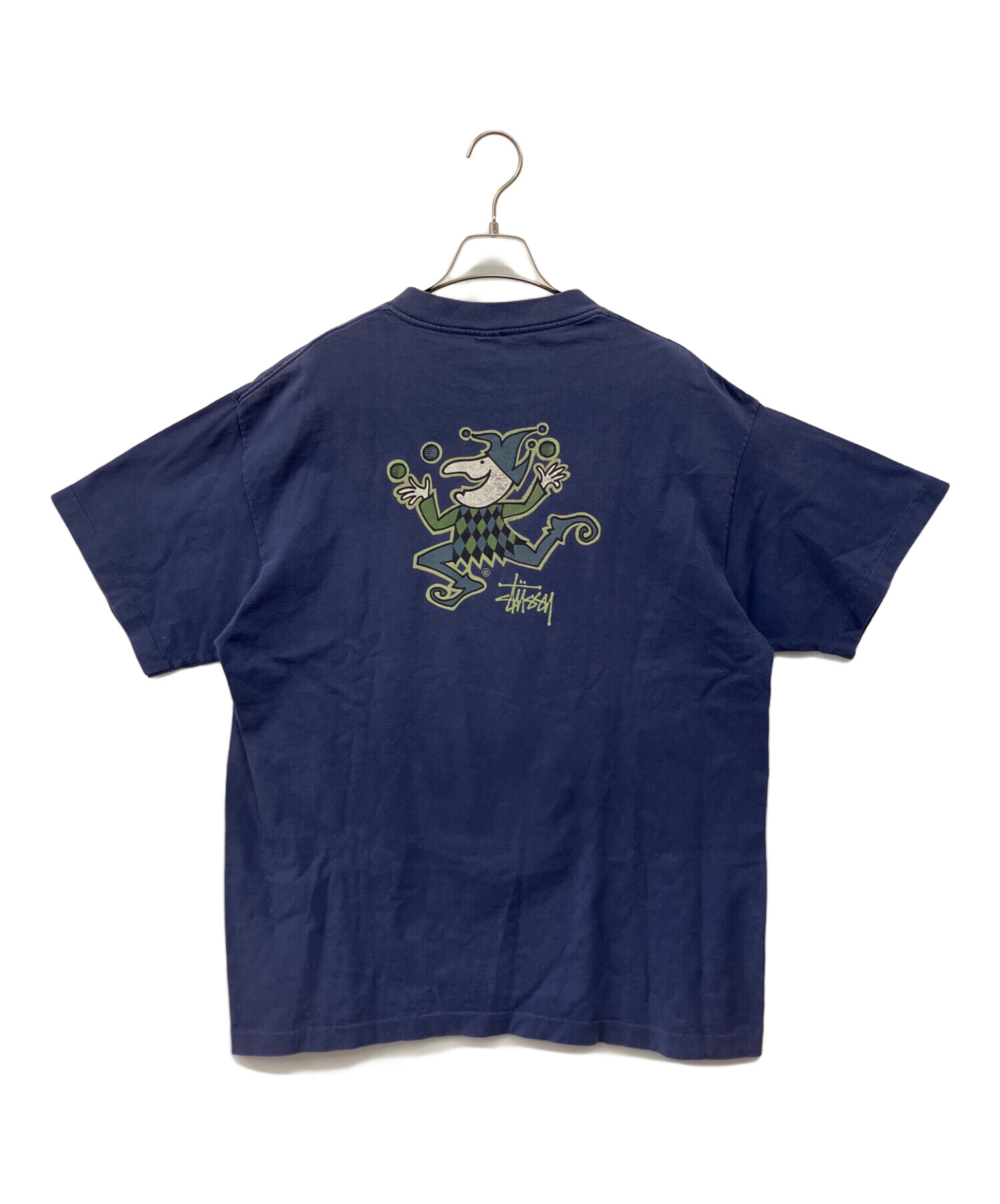 中古・古着通販】stussy (ステューシー) 半袖Tシャツ ブルー サイズ:XL