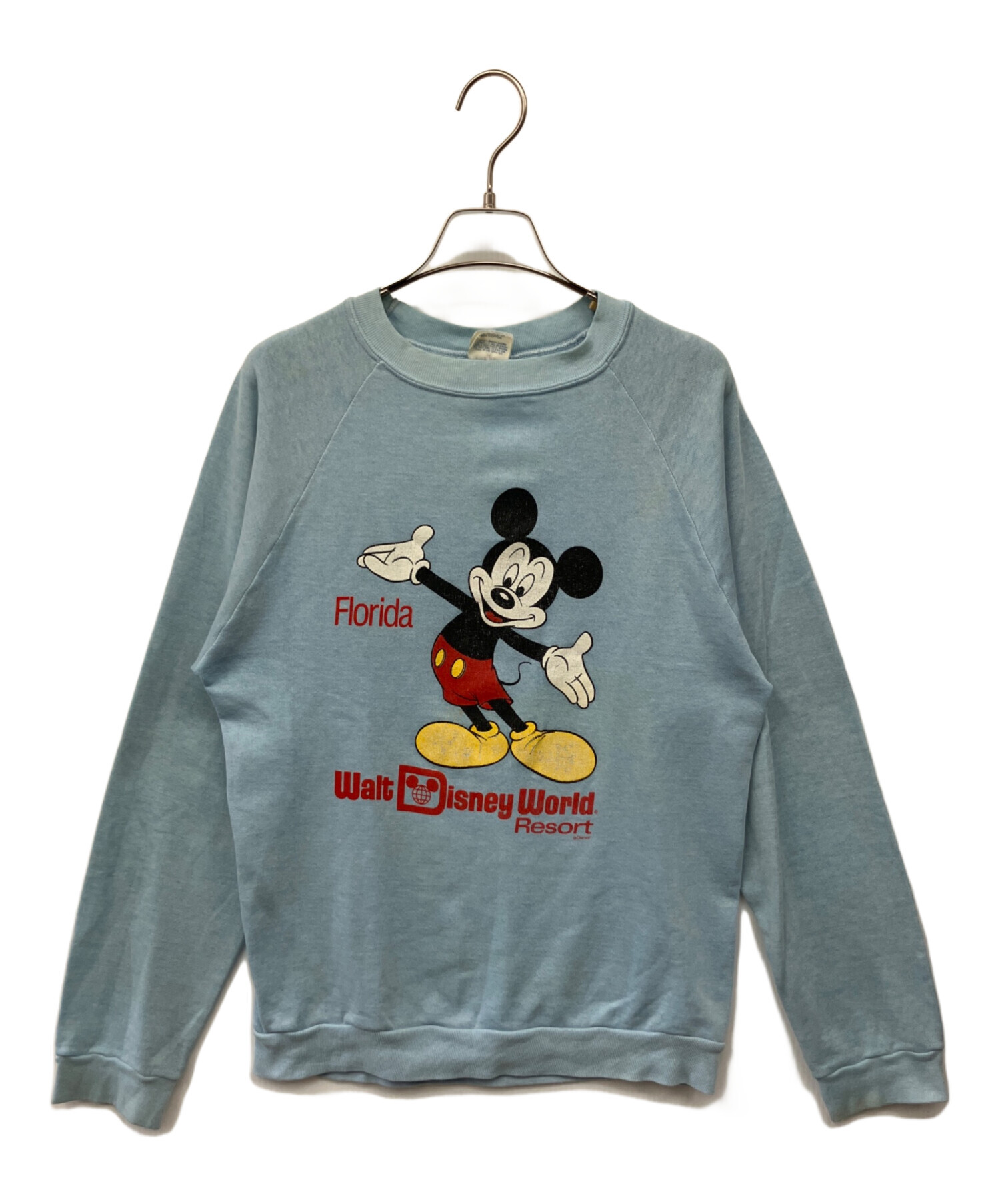 中古・古着通販DISNEY (ディズニー) 長袖Tシャツ スカイブルー