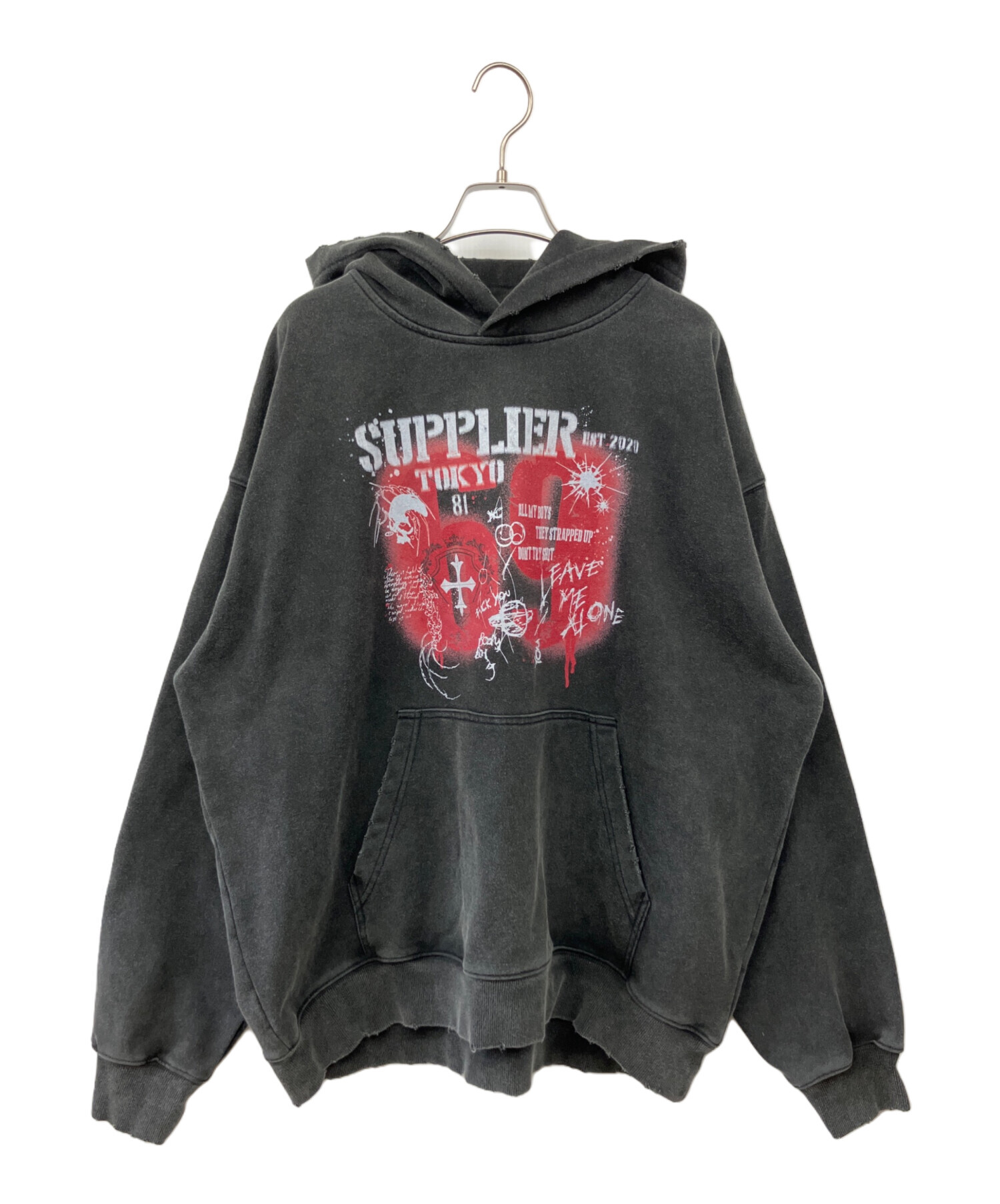 中古・古着通販】SUPPLIER (サプライヤー) プルオーバーパーカー 
