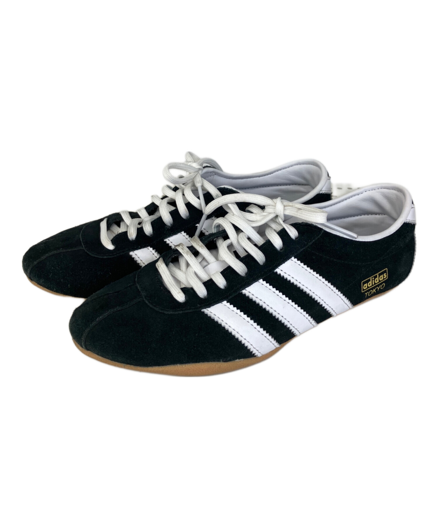 中古・古着通販】adidas (アディダス) スニーカー ブラック サイズ:25