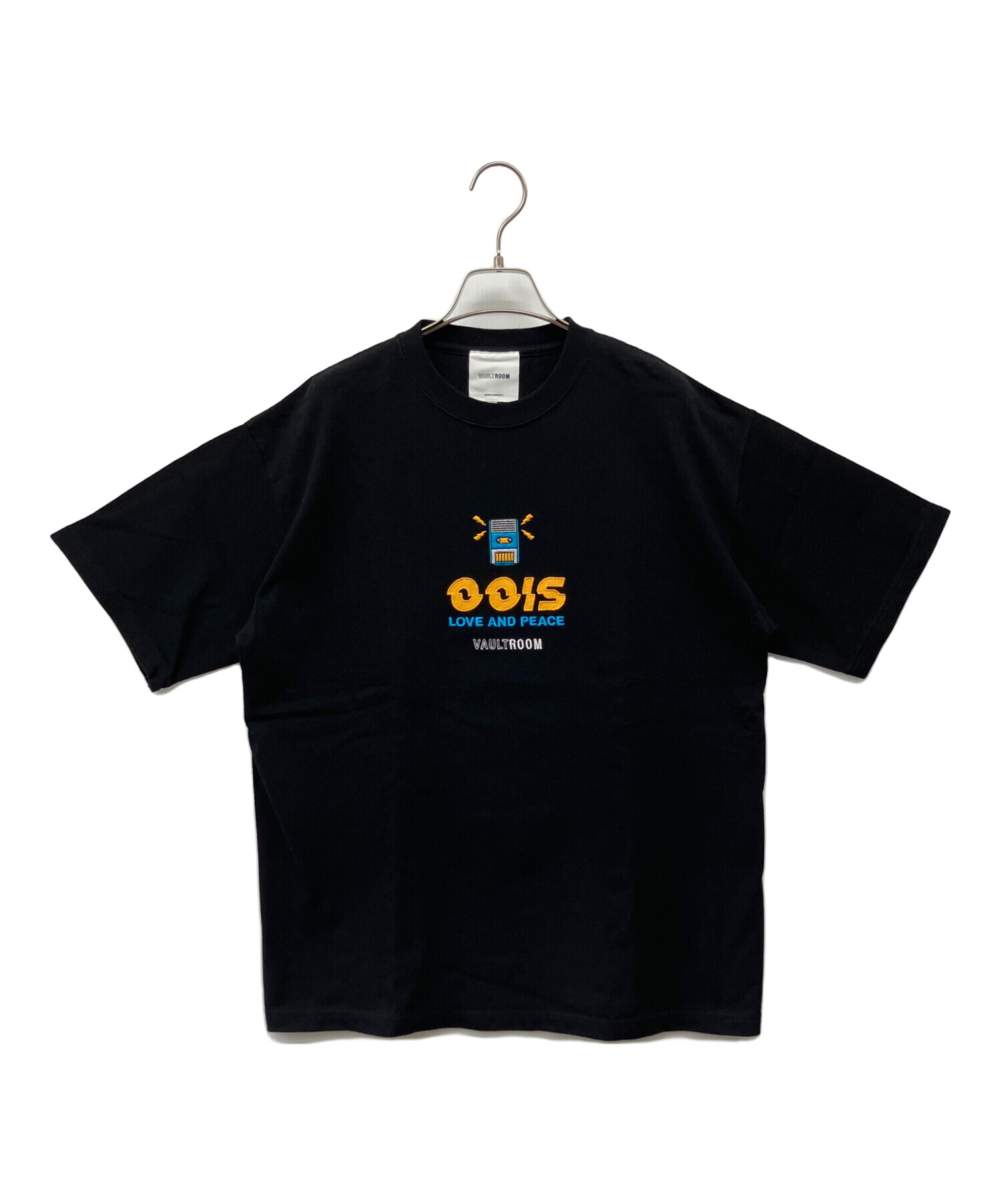 中古・古着通販】VAULTROOM (ボルトルーム) 半袖Tシャツ ブラック 