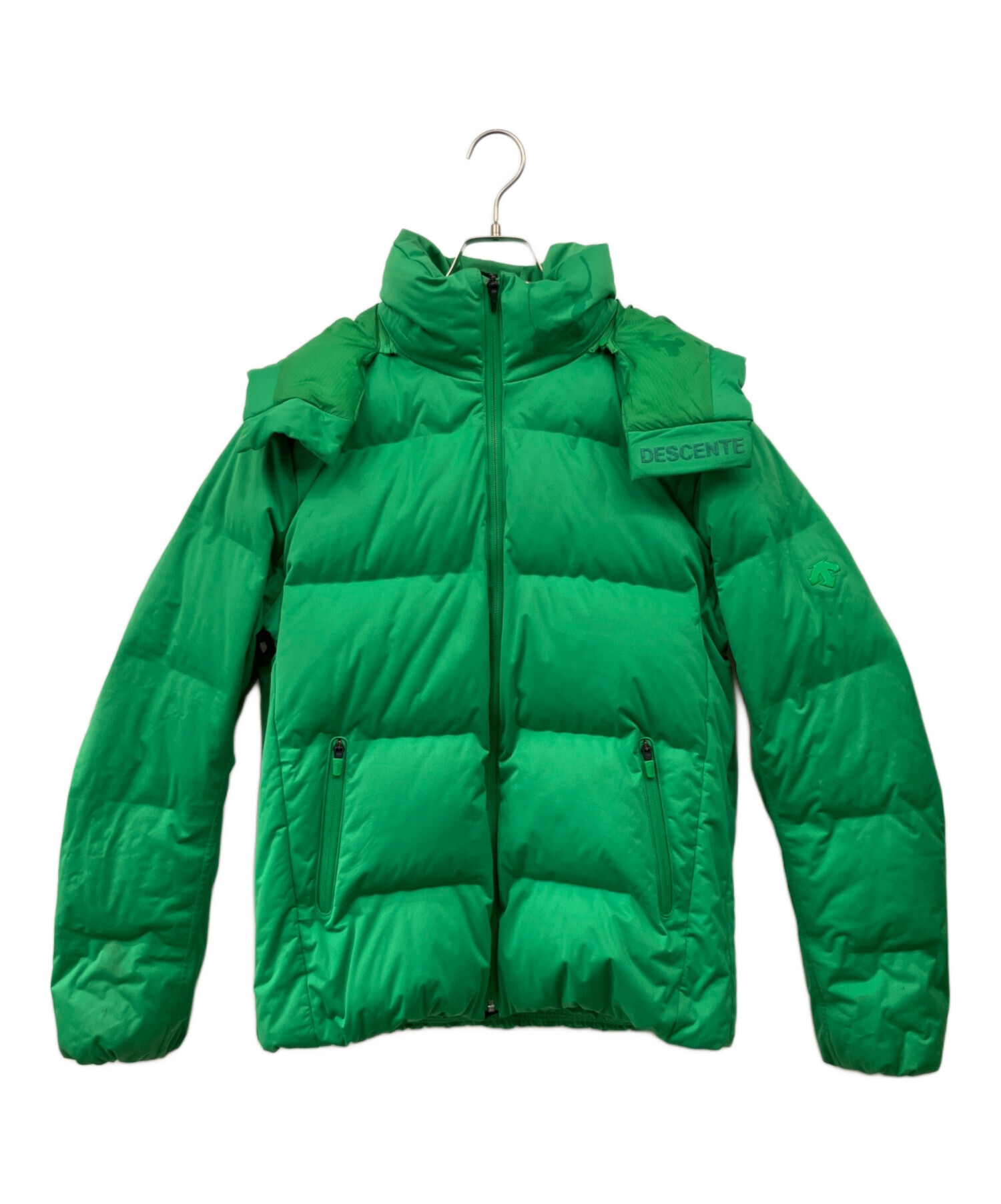 中古・古着通販】DESCENTE (デサント) ダウンジャケット グリーン