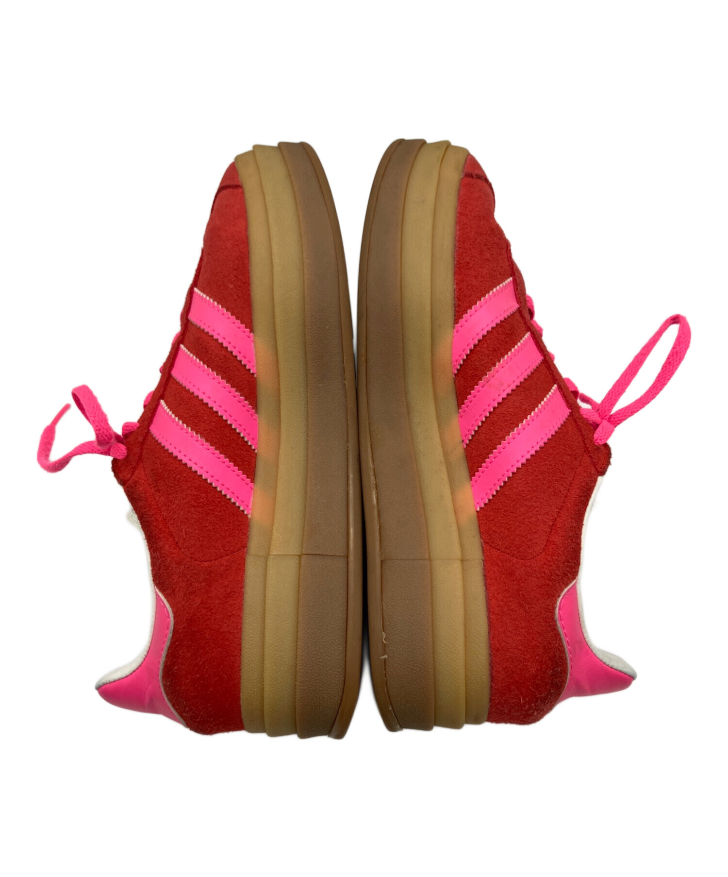 中古・古着通販】adidas (アディダス) ガゼルボールド レッド×ピンク 