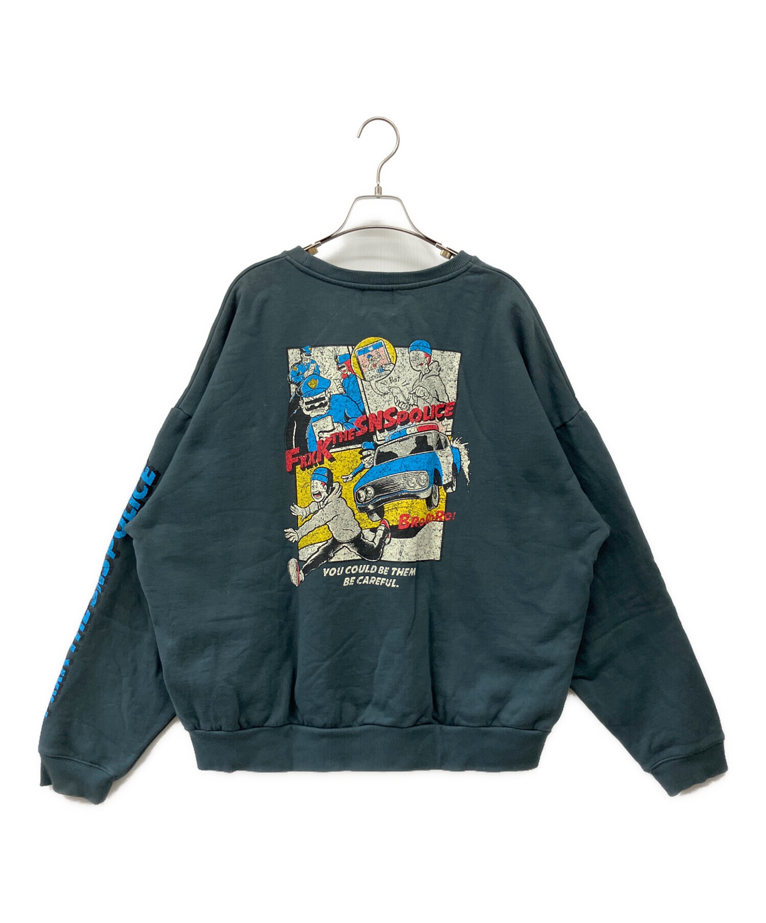 中古・古着通販】9090 (9090) スウェット グレー サイズ:XL｜ブランド