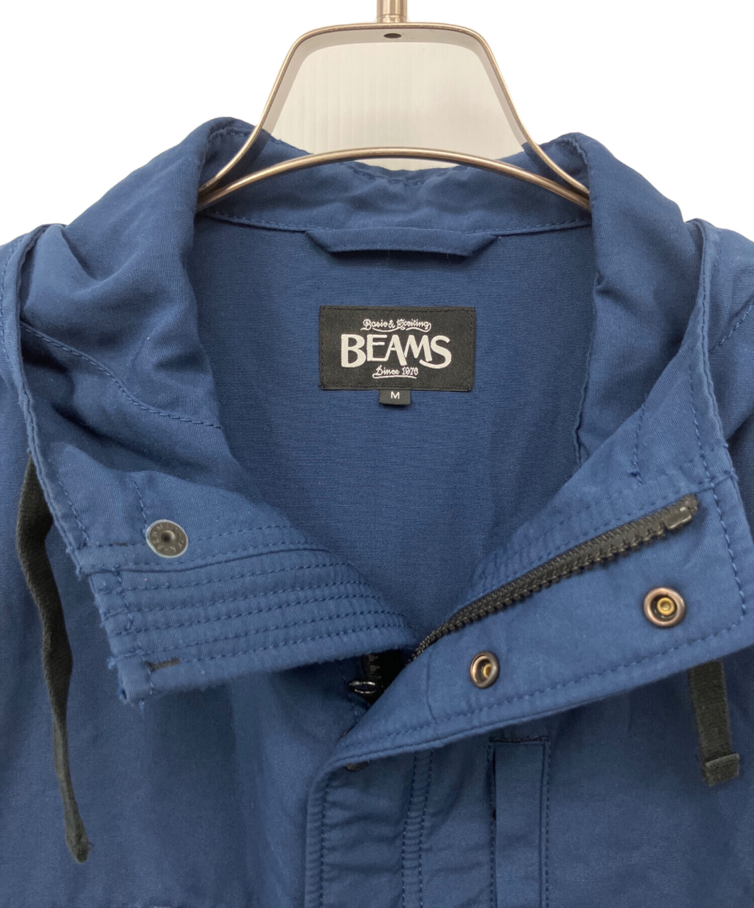 中古・古着通販】BEAMS (ビームス) ブルゾン ネイビー サイズ:M 