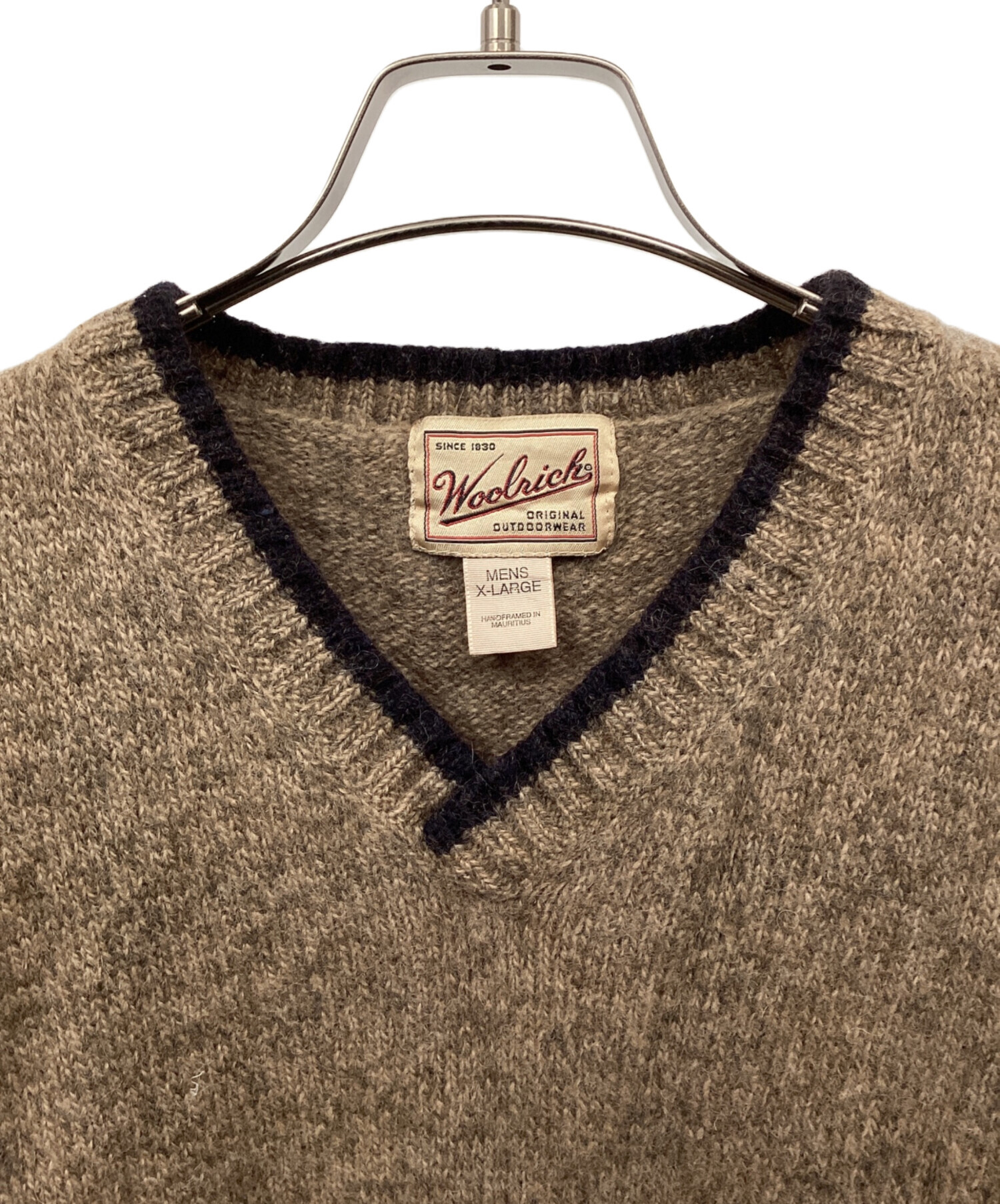 中古・古着通販】WOOLRICH (ウールリッチ) 厚手ニット ブラウン サイズ