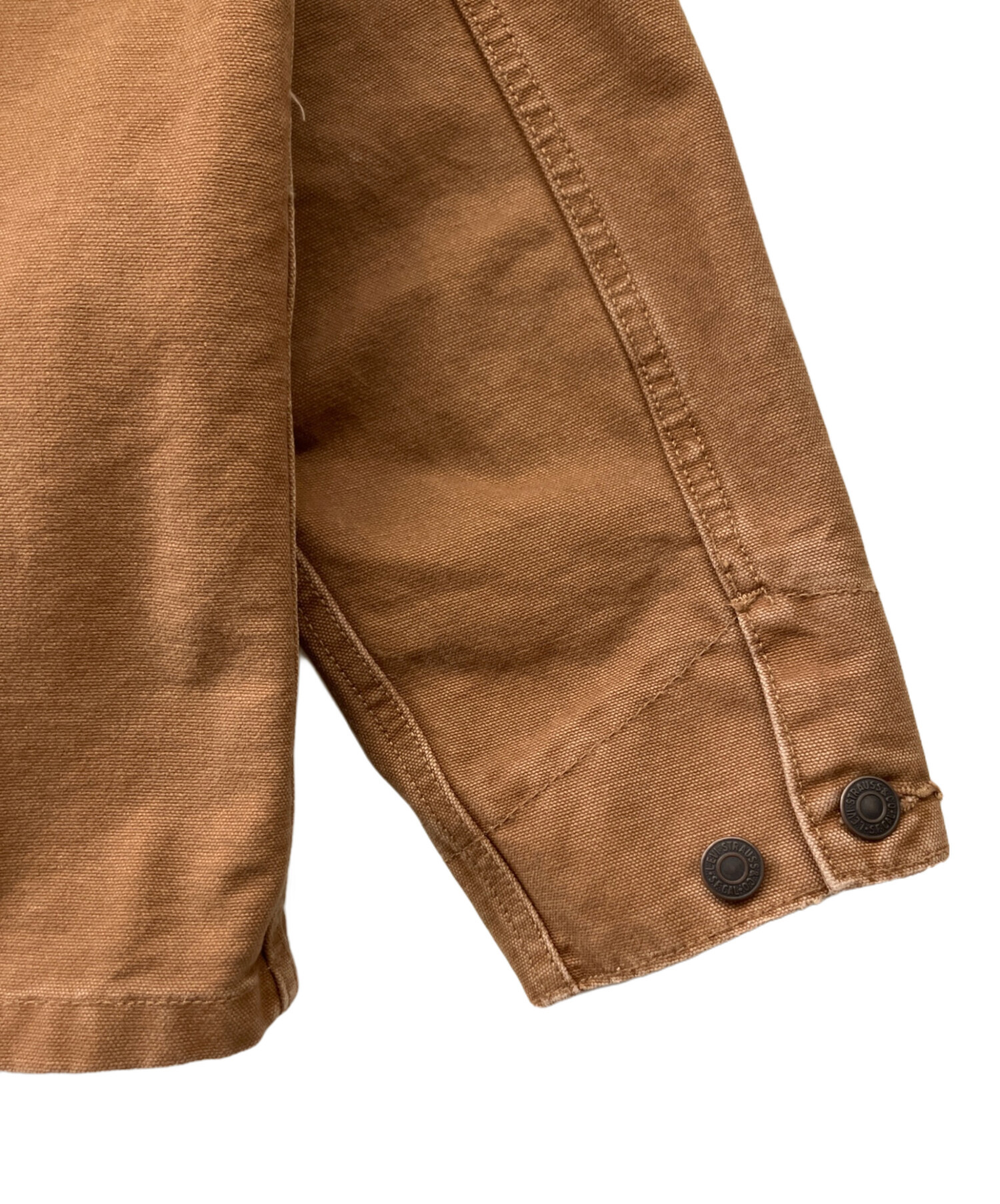 中古・古着通販】LEVI'S (リーバイス) カバーオール ブラウン サイズ:S
