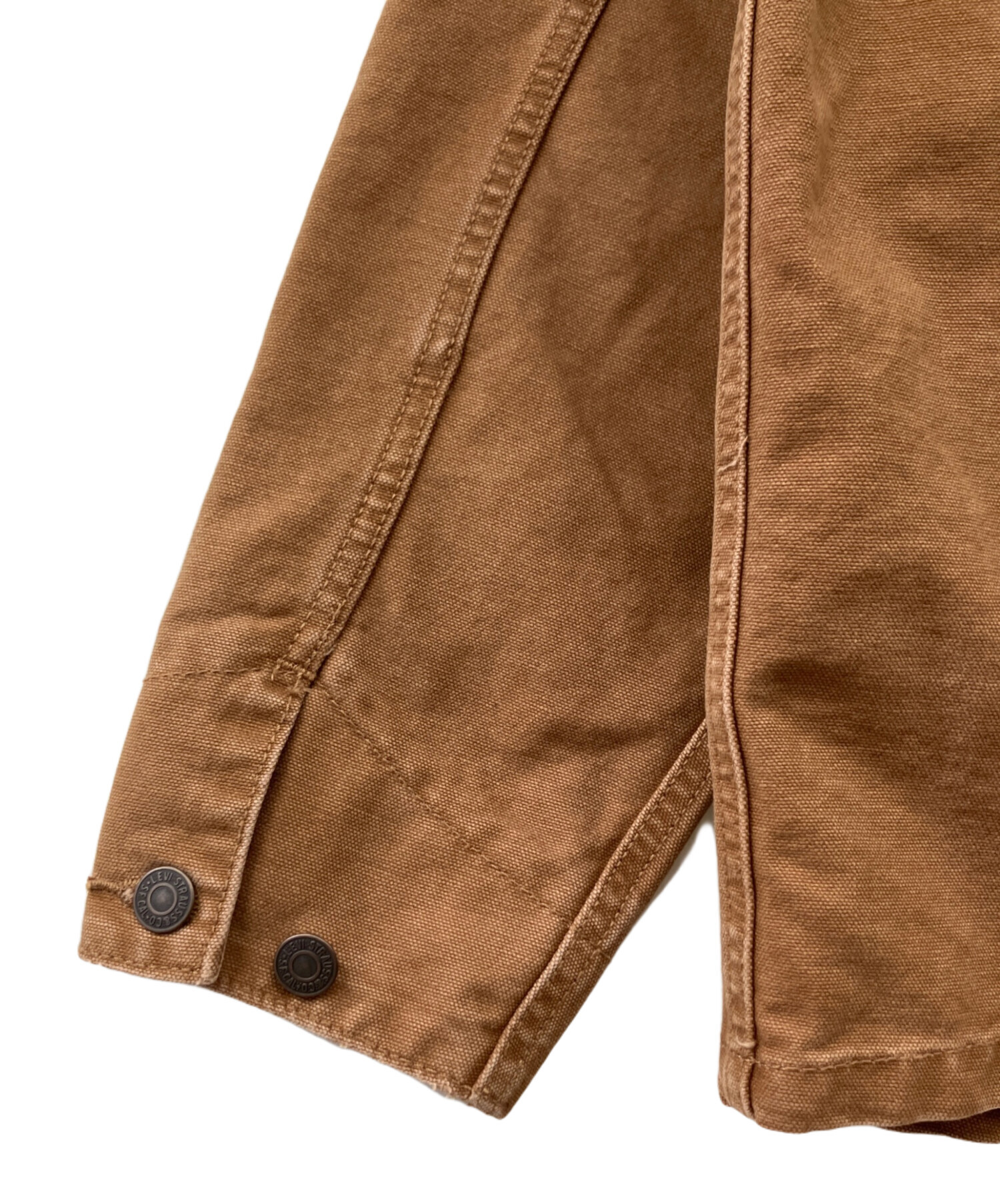 中古・古着通販】LEVI'S (リーバイス) カバーオール ブラウン サイズ:S
