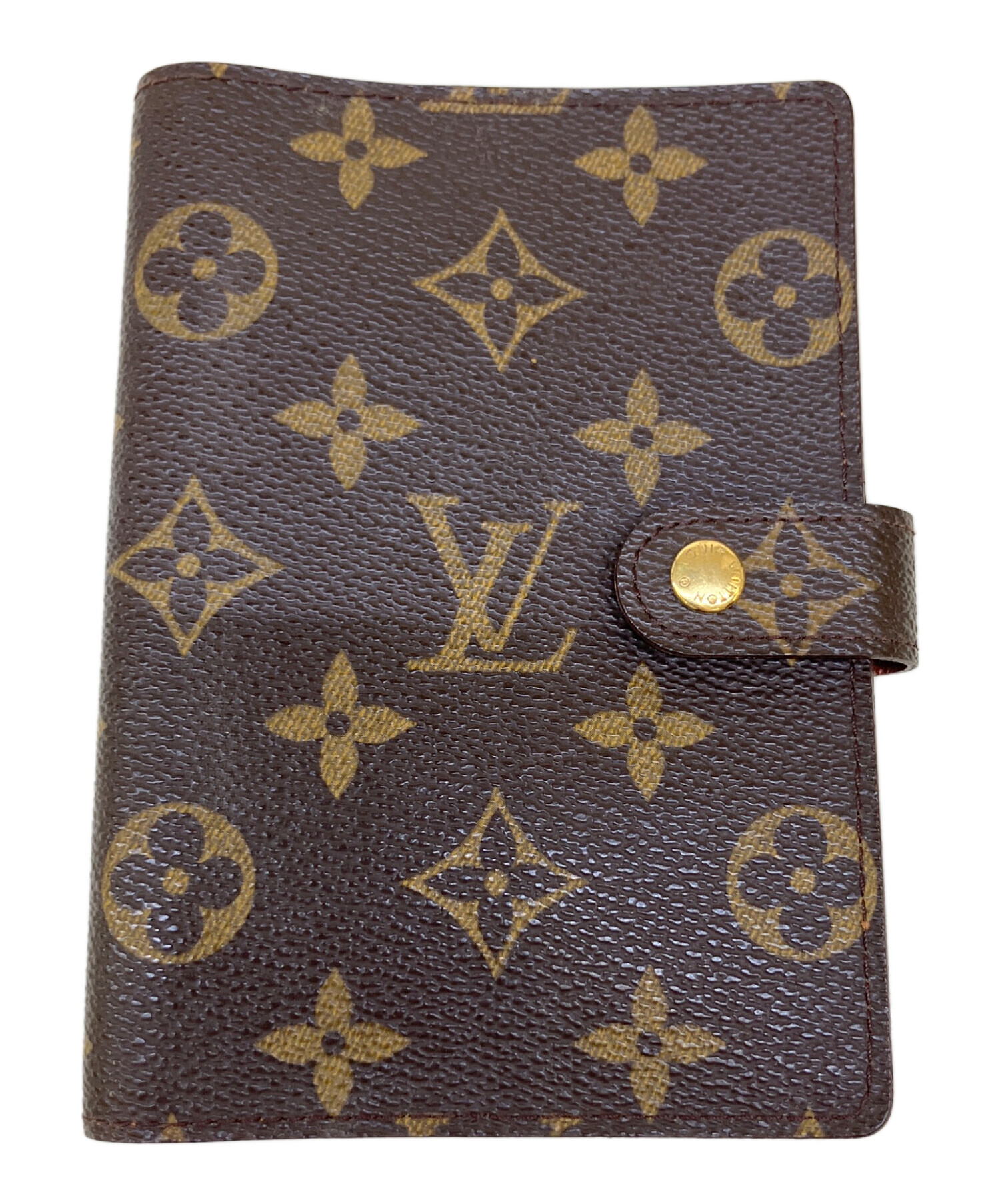 中古・古着通販】LOUIS VUITTON (ルイ ヴィトン) 手帳カバー ブラウン 