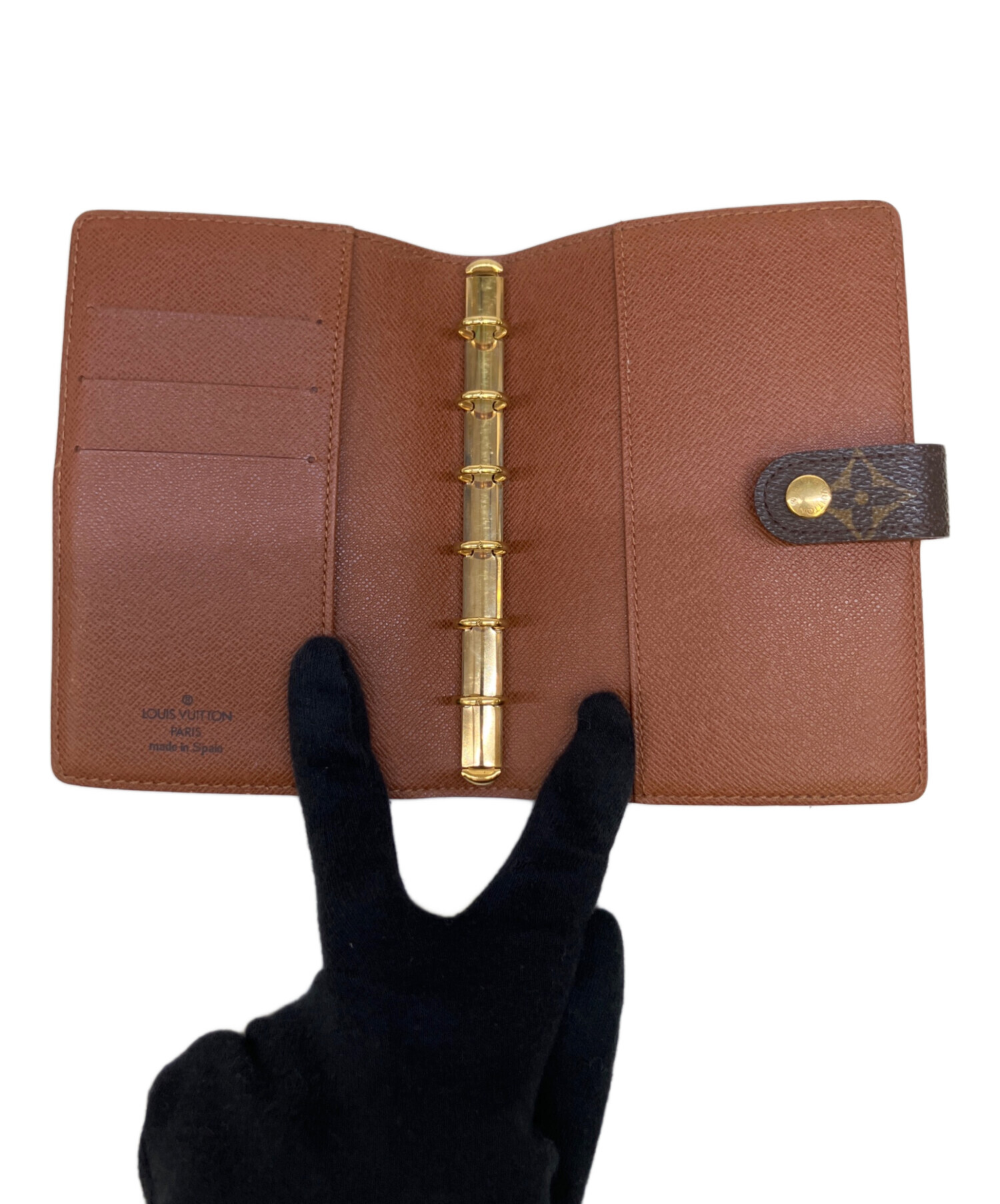 中古・古着通販】LOUIS VUITTON (ルイ ヴィトン) 手帳カバー ブラウン