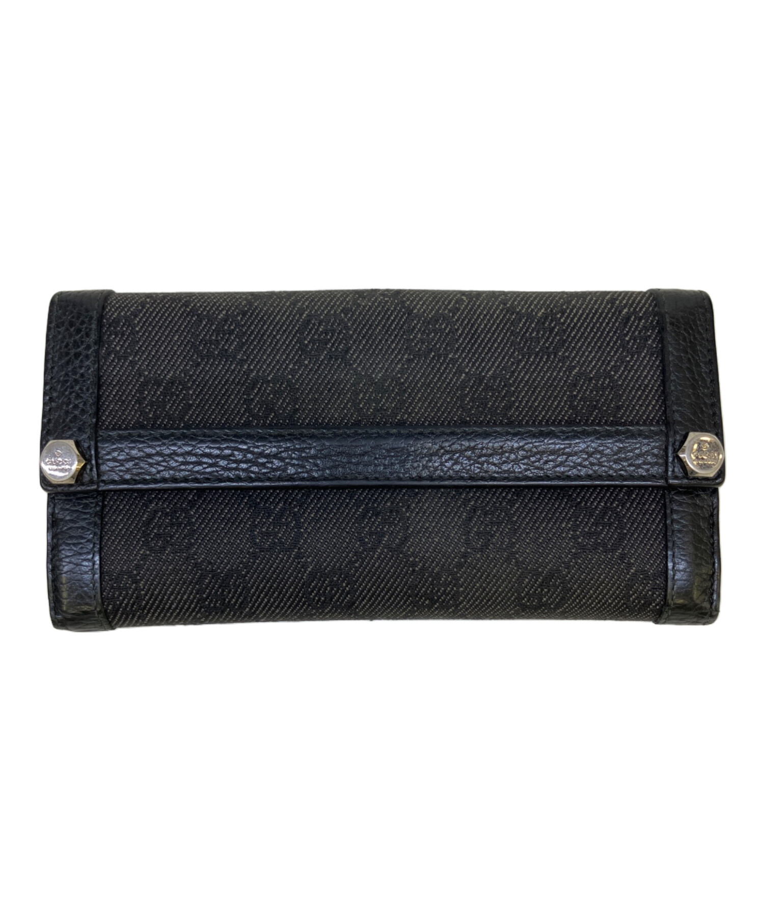 GUCCI グッチ 財布・ケース  黒 【古着】【中古】【送料無料】 中古・古着通販】GUCCI (グッチ) 長財布｜ブランド・古着通販