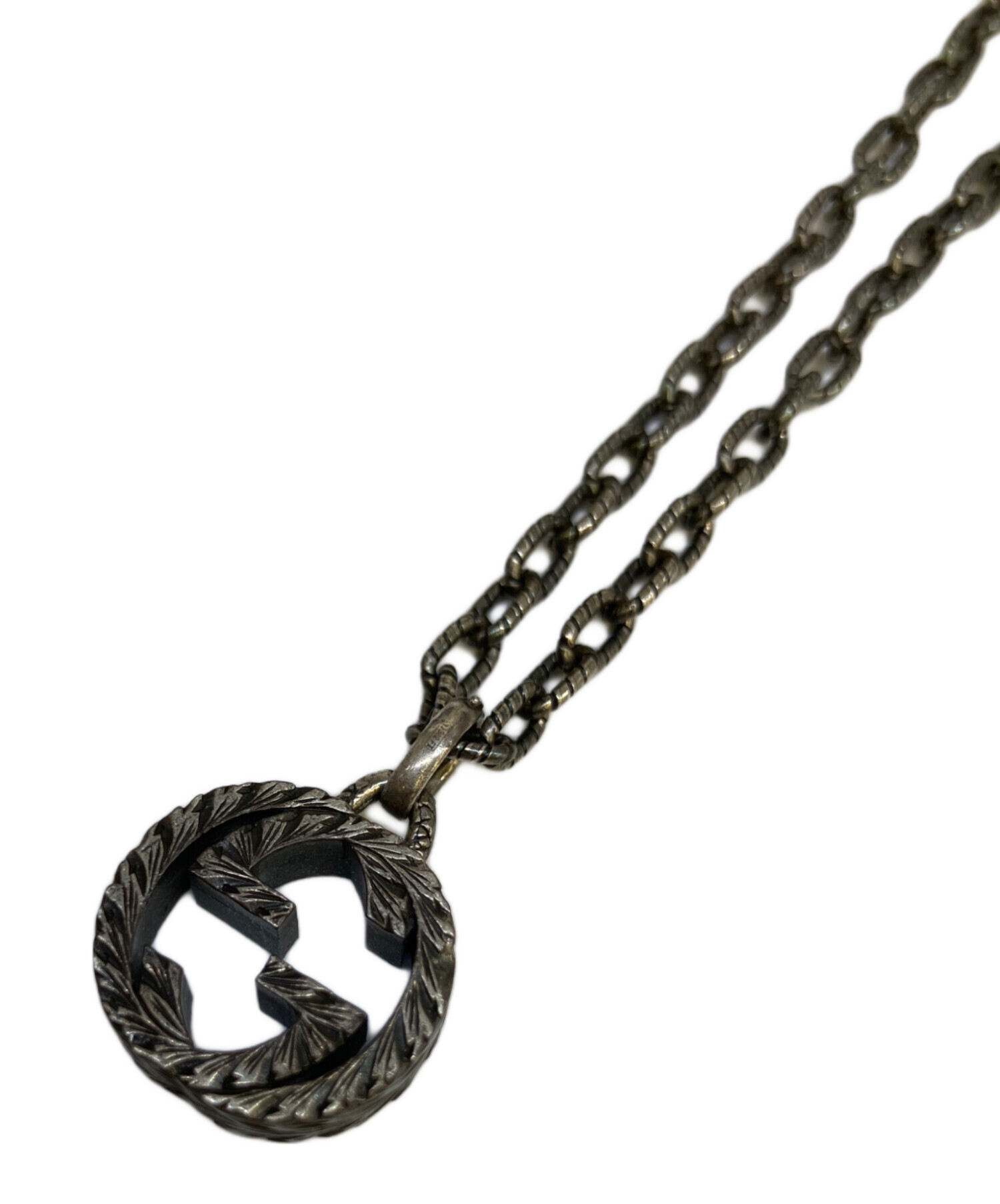 GUCCI ネックレス 中古 中古・古着通販】GUCCI (グッチ) シルバーネックレス｜ブランド・古着