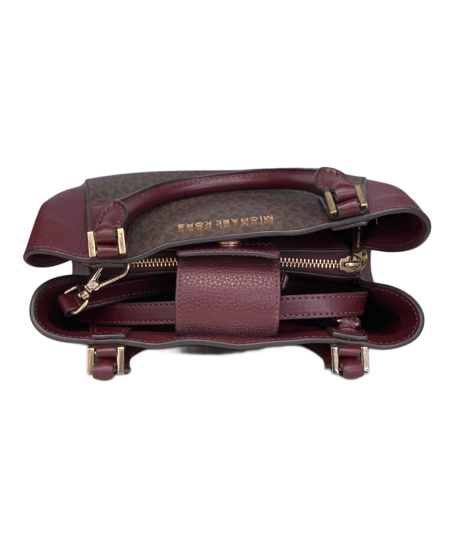 中古・古着通販】MICHAEL KORS (マイケル・コース) 2WAYバッグ レッド