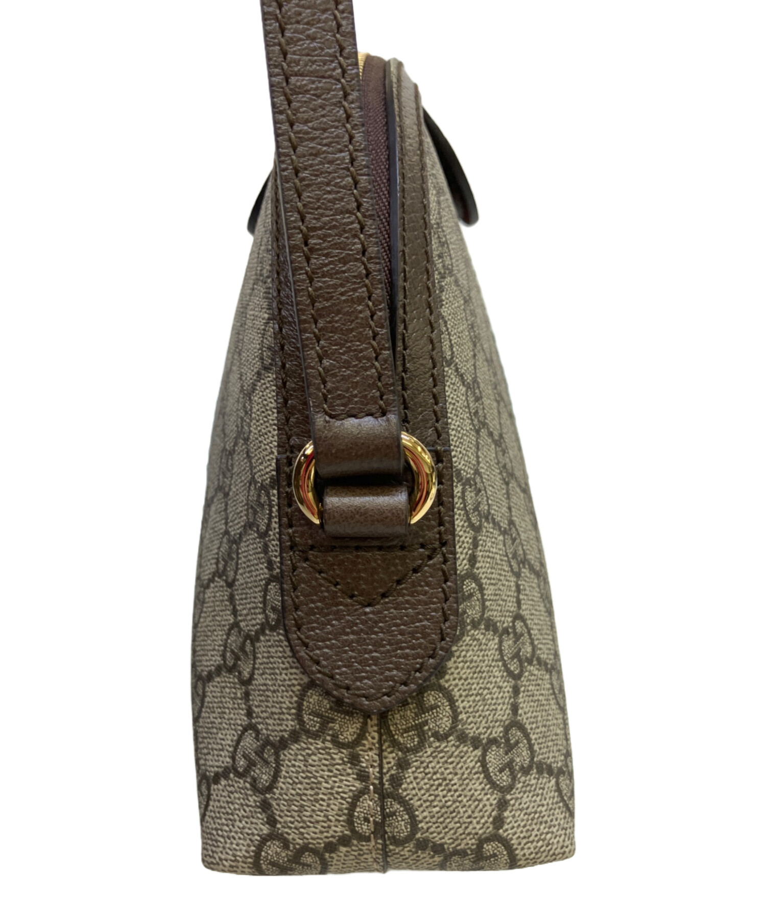 GUCCI グッチ ショルダーバッグ  ベージュ 【古着】【中古】【送料無料】 中古・古着通販】GUCCI (グッチ) ショルダーバッグ オフディア