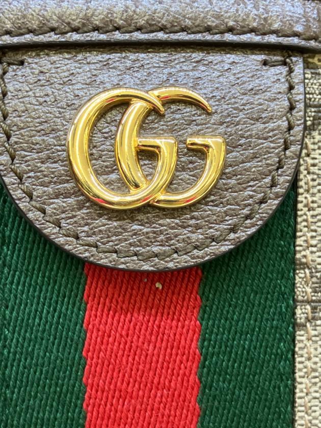 ヴィンテージ　GUCCI GGパターン ショルダーバッグ ベージュ 中古・古着通販】GUCCI (グッチ) ショルダーバッグ ベージュ｜ブランド