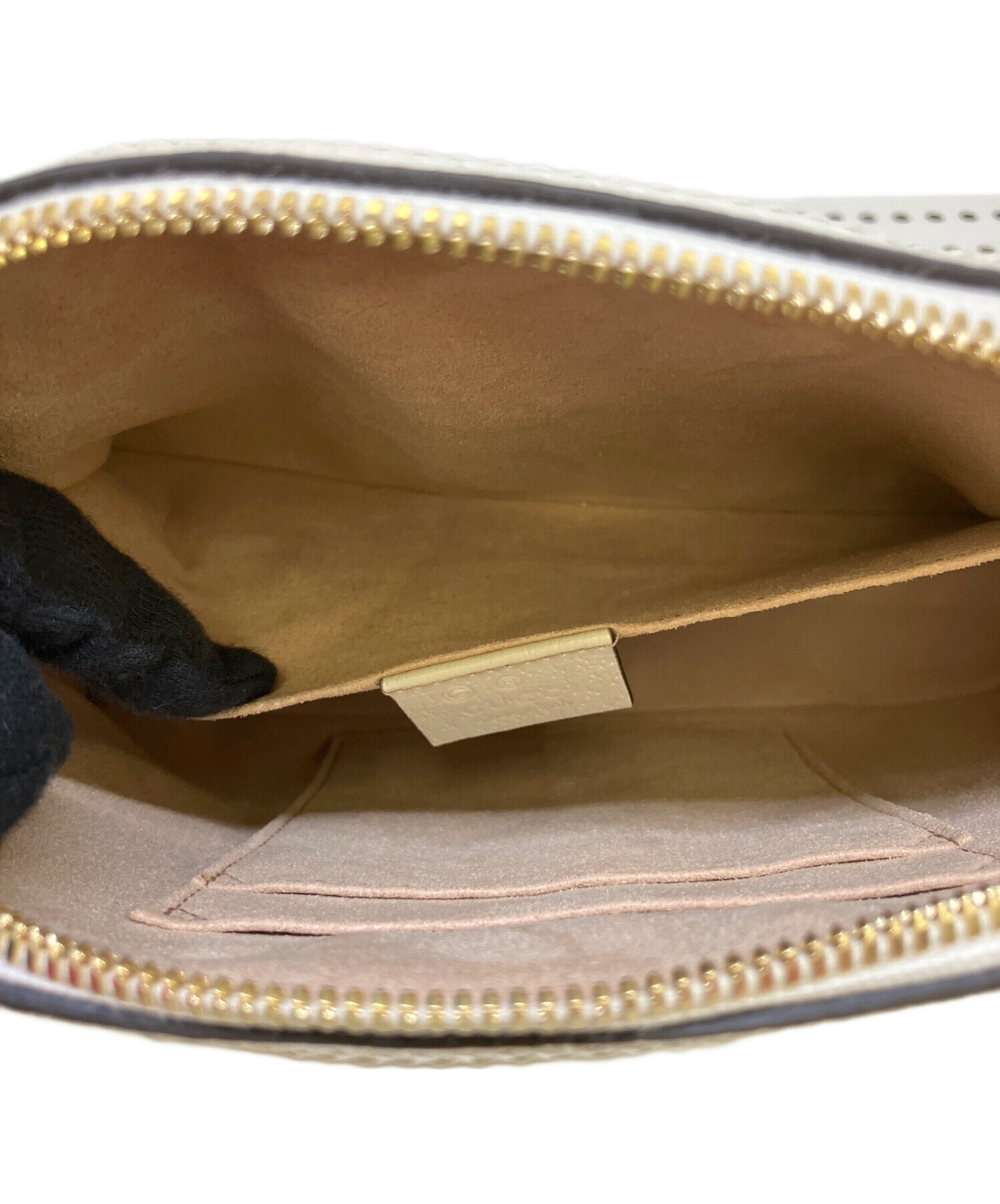 中古・古着通販】GUCCI (グッチ) ショルダーバッグ アイボリー