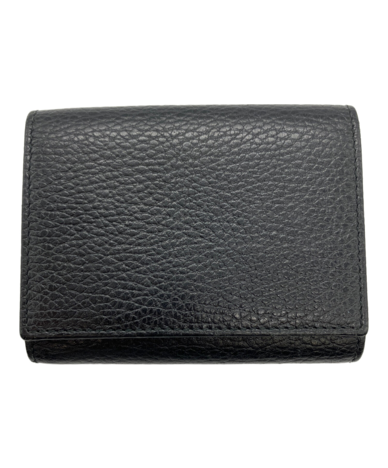 中古・古着通販】GUCCI (グッチ) 3つ折り財布 ブラック｜ブランド