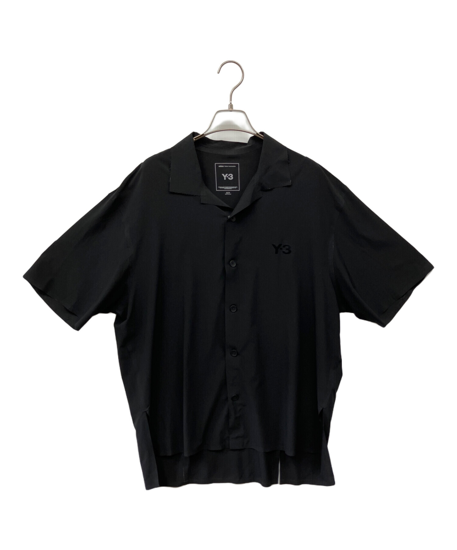 中古・古着通販】Y-3 (ワイスリー) 半袖シャツ ブラック サイズ:XS 